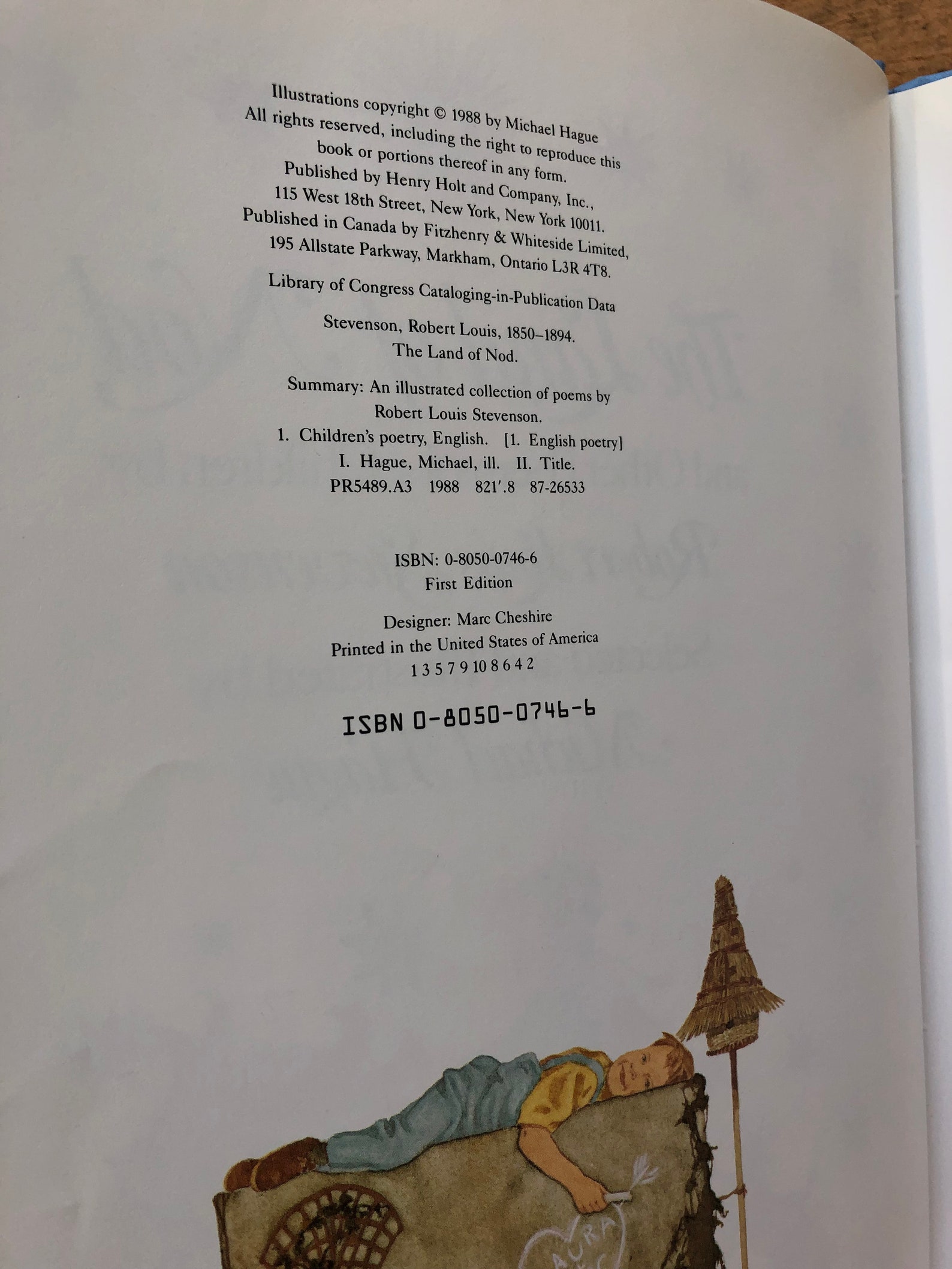 The Land of Nod and Other Poems by Robert Louis Stevenson Etsy