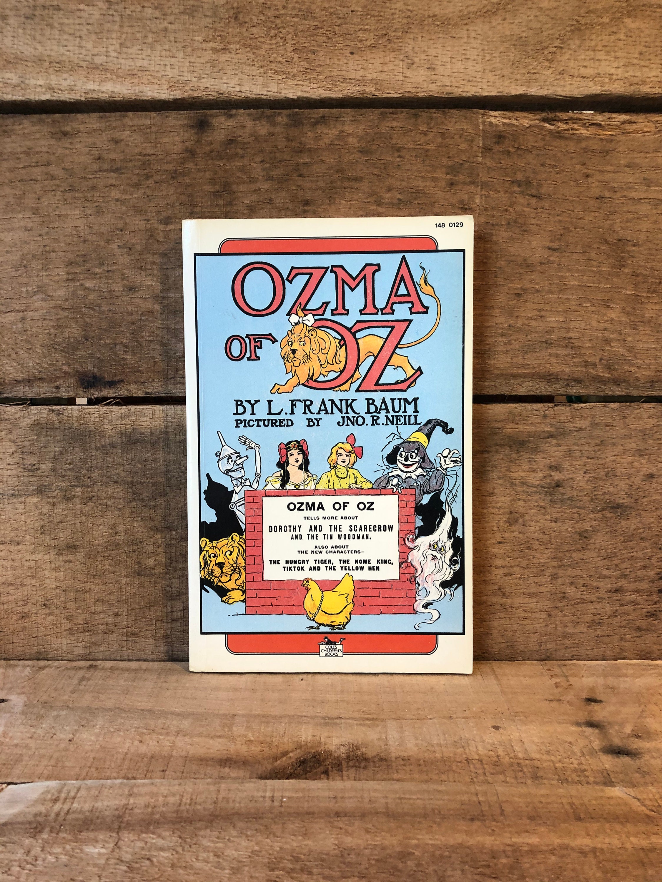 Ozma of Oz by L. Frank Baum: Coles Publishing 1980 - Etsy
