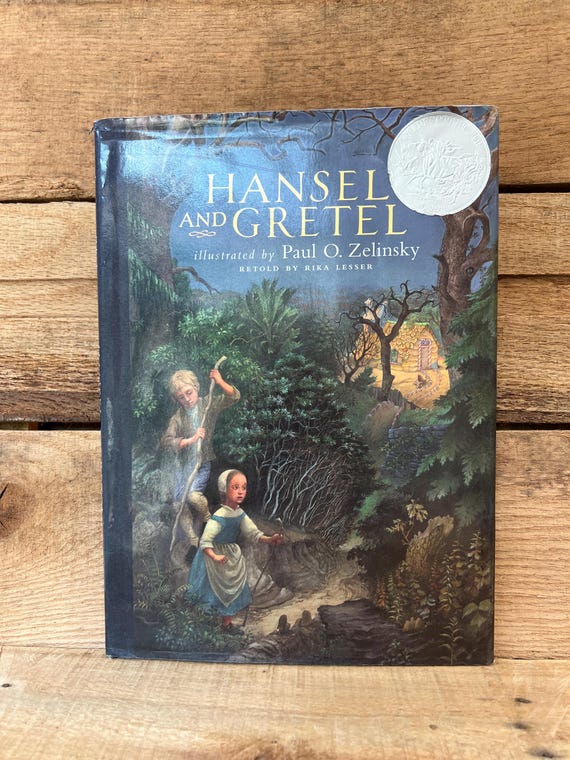 Hansel and Gretel, Illustrated by Paul Zelinsky: With Dust Jacket