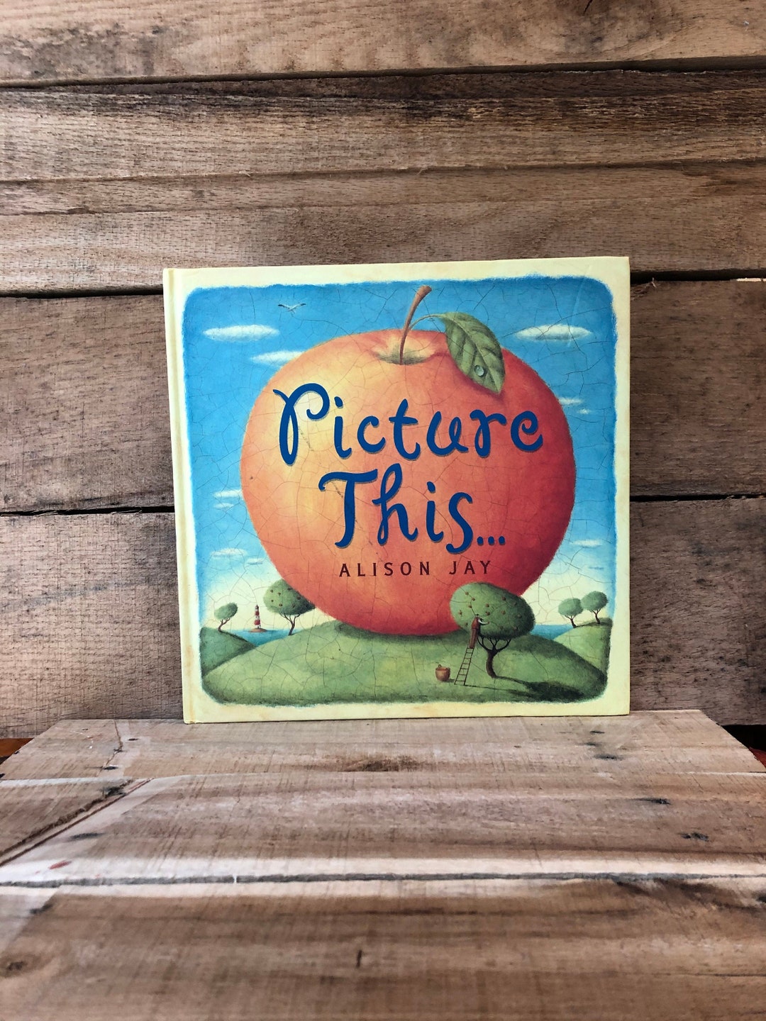 英語版・絵本　アリソン・ジェイ　PICTURE THIS... Picture This by Alison Jay: 1999 First American Edition - Etsy
