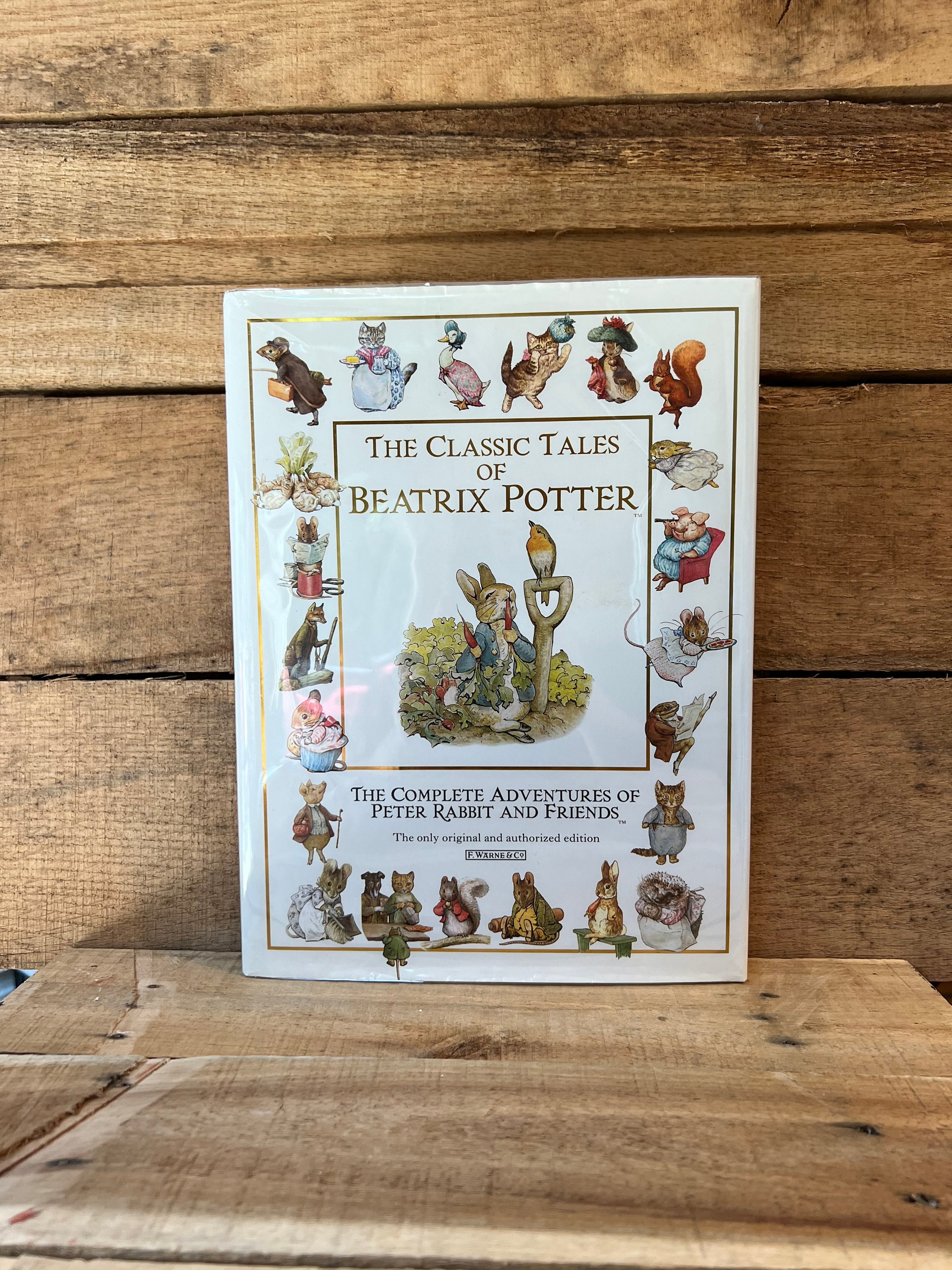 The Classic Tales of Beatrix Potter: With Dust Jacket 1994 - Etsy