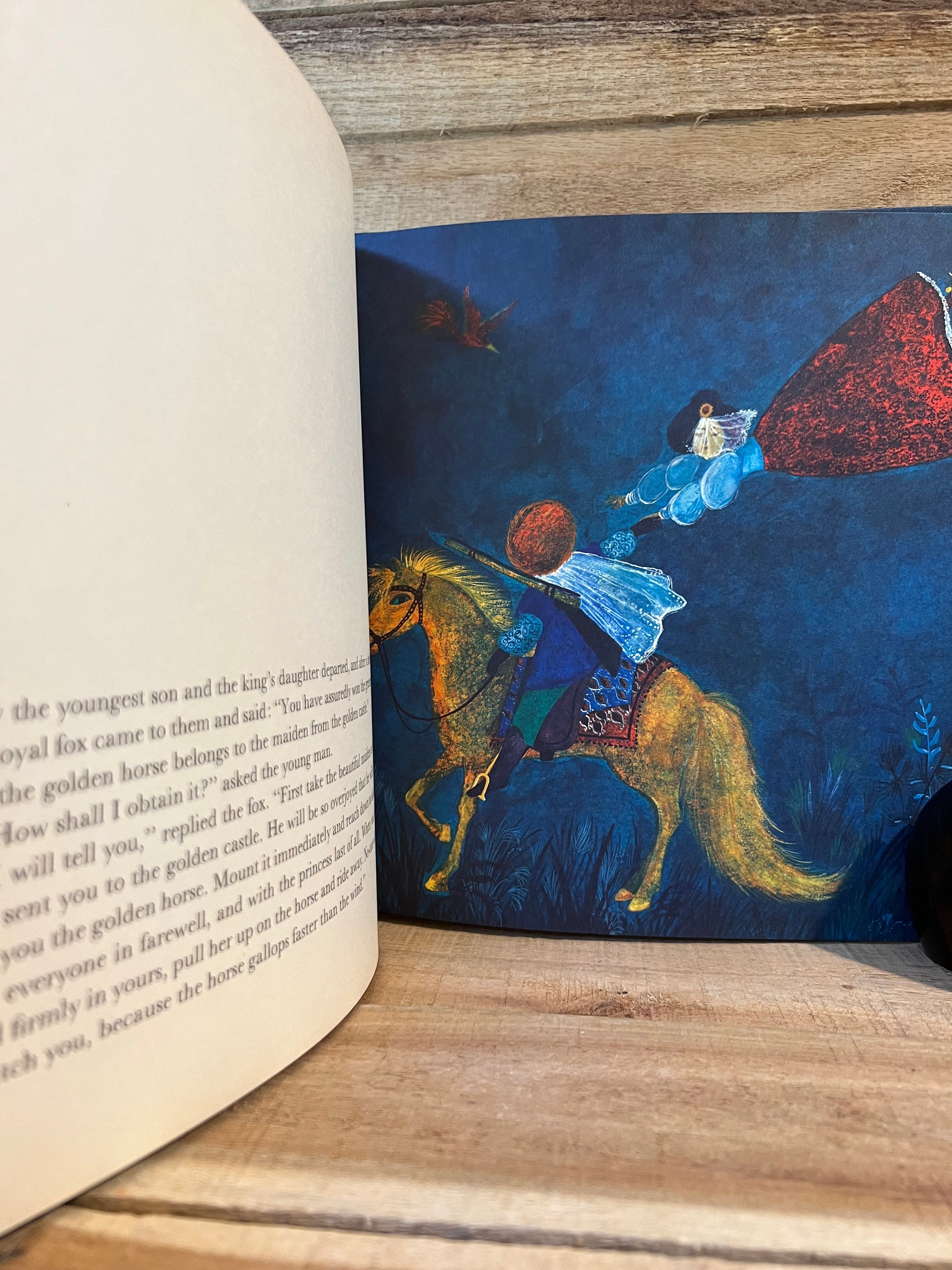 The Golden Bird by Brothers Grimm, Illustrated by Lilo Fromm: With