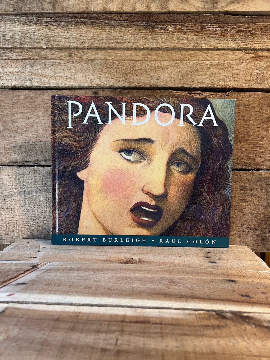 Pandora by Robert Burleigh, Illustrated by Raul Colon: 2002 - Etsy