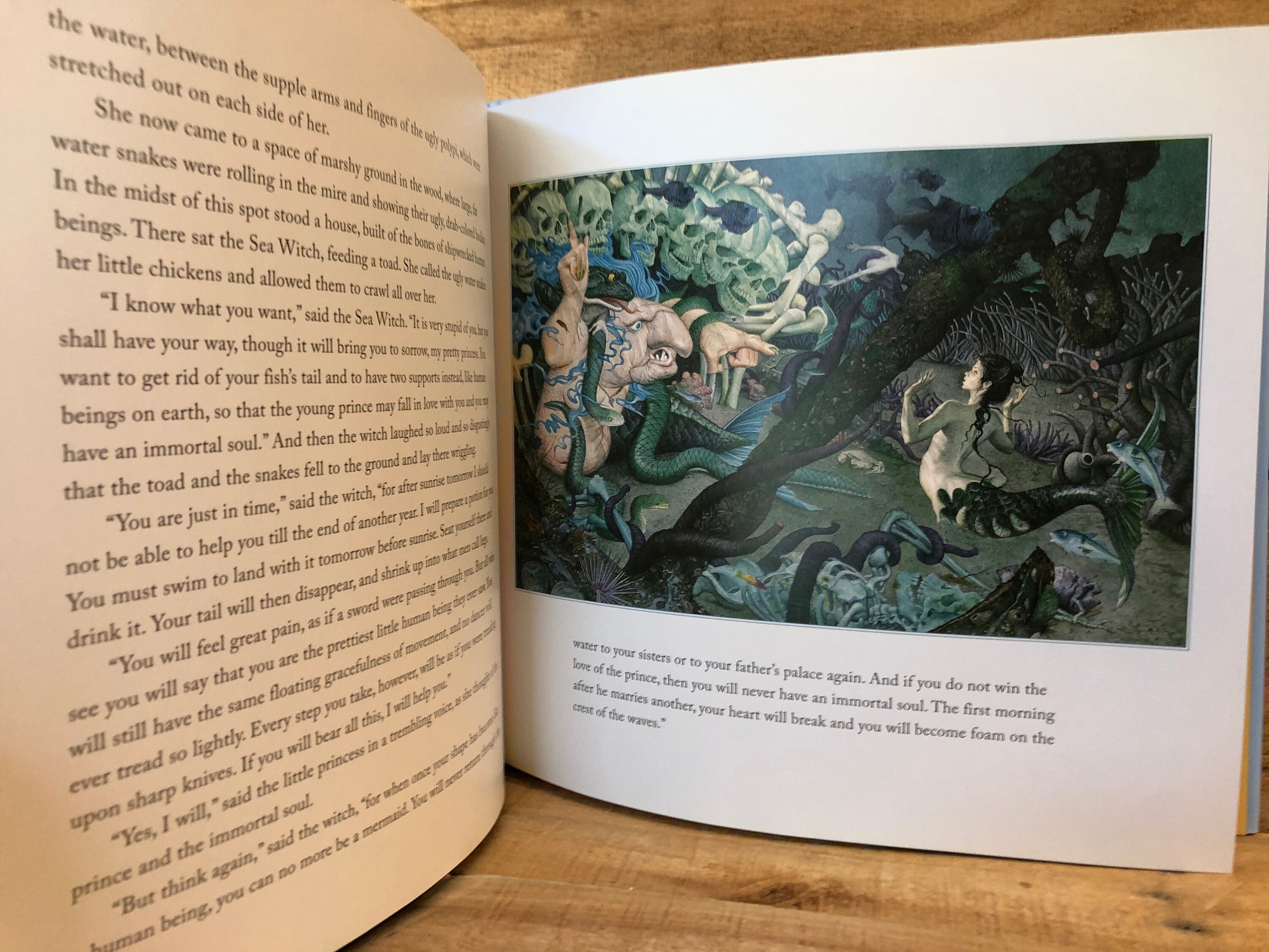 The Little Mermaid by Hans Christian Andersen Illustrated by - Etsy