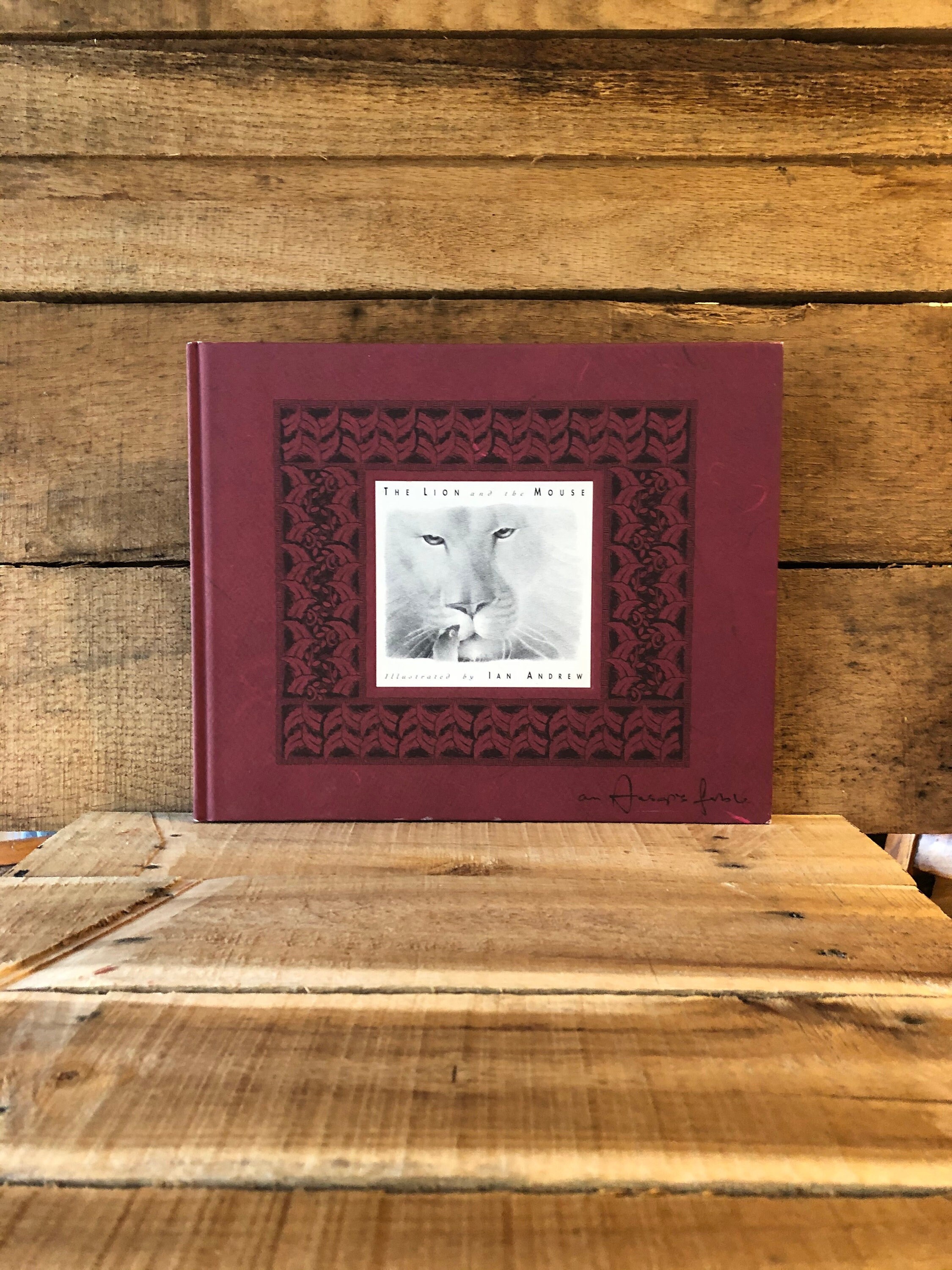 The Lion and the Mouse- An Aesop Fable, Illustrated by Ian Andrew: 1995