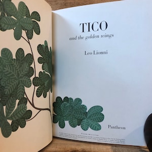 Tico and the Golden Wings by Leo Lionni: 1964 - Etsy