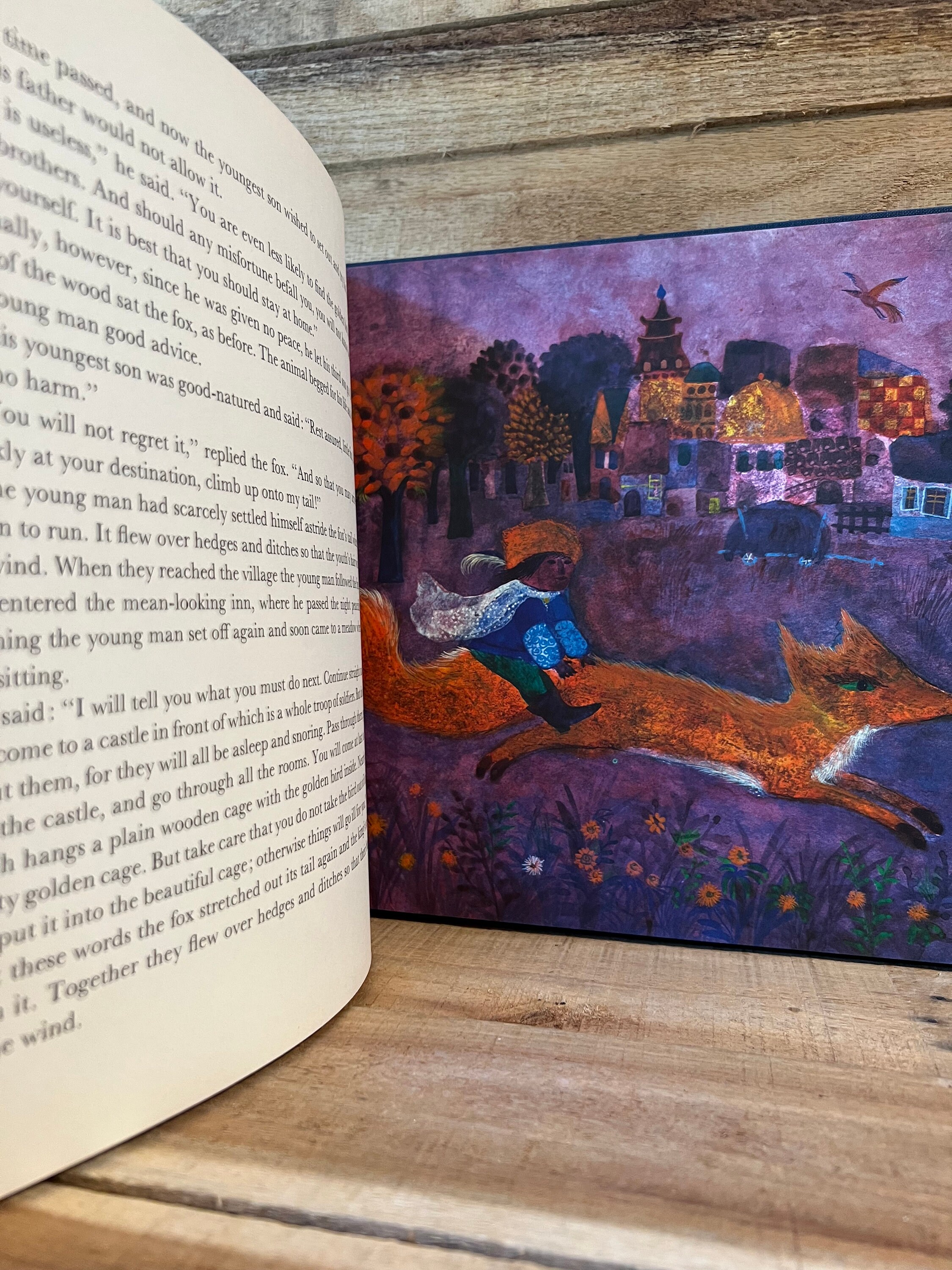 The Golden Bird by Brothers Grimm, Illustrated by Lilo Fromm: With