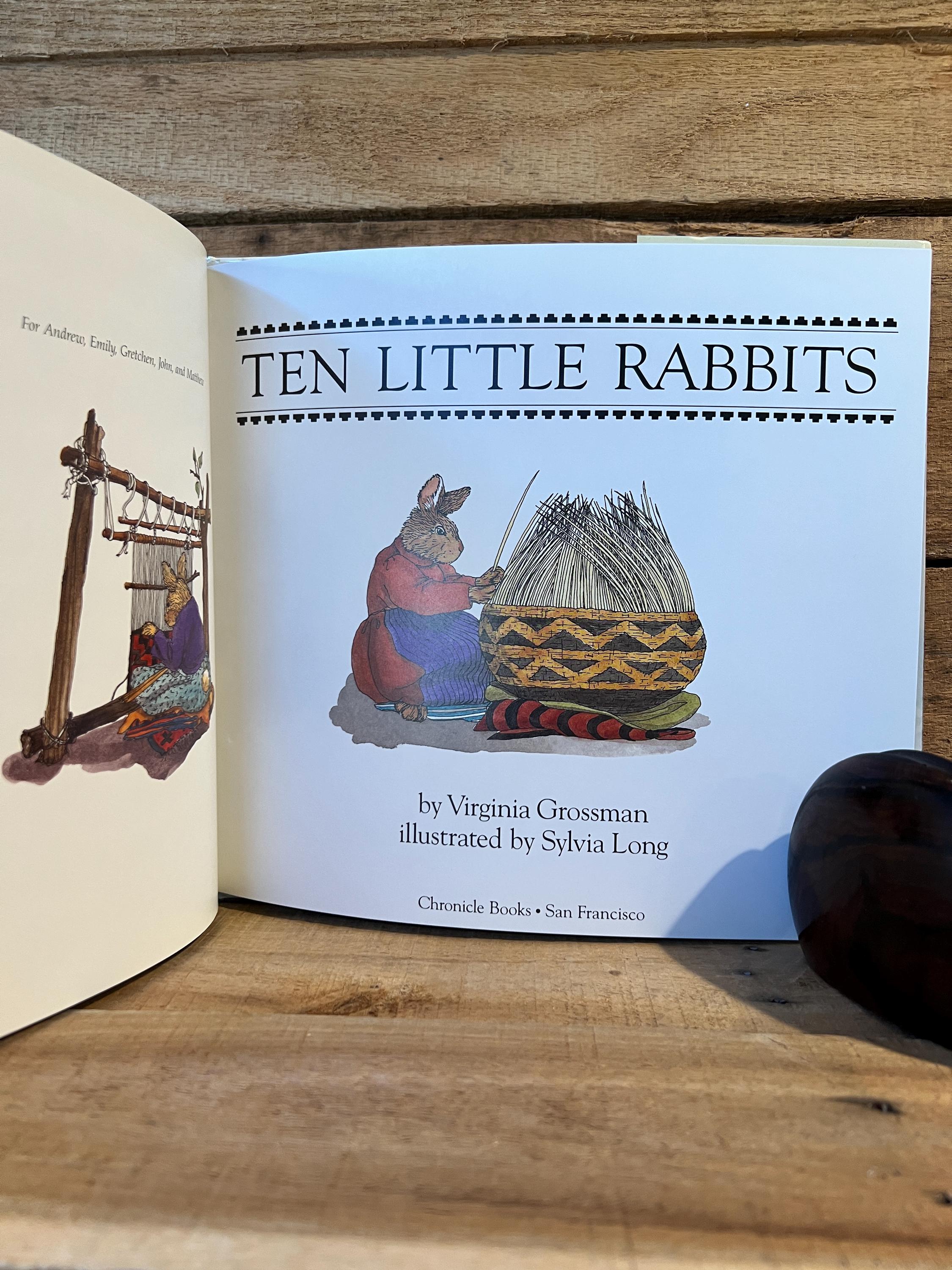 Ten Little Rabbits by Virginia Grossman and Sylvia Long: With Dust