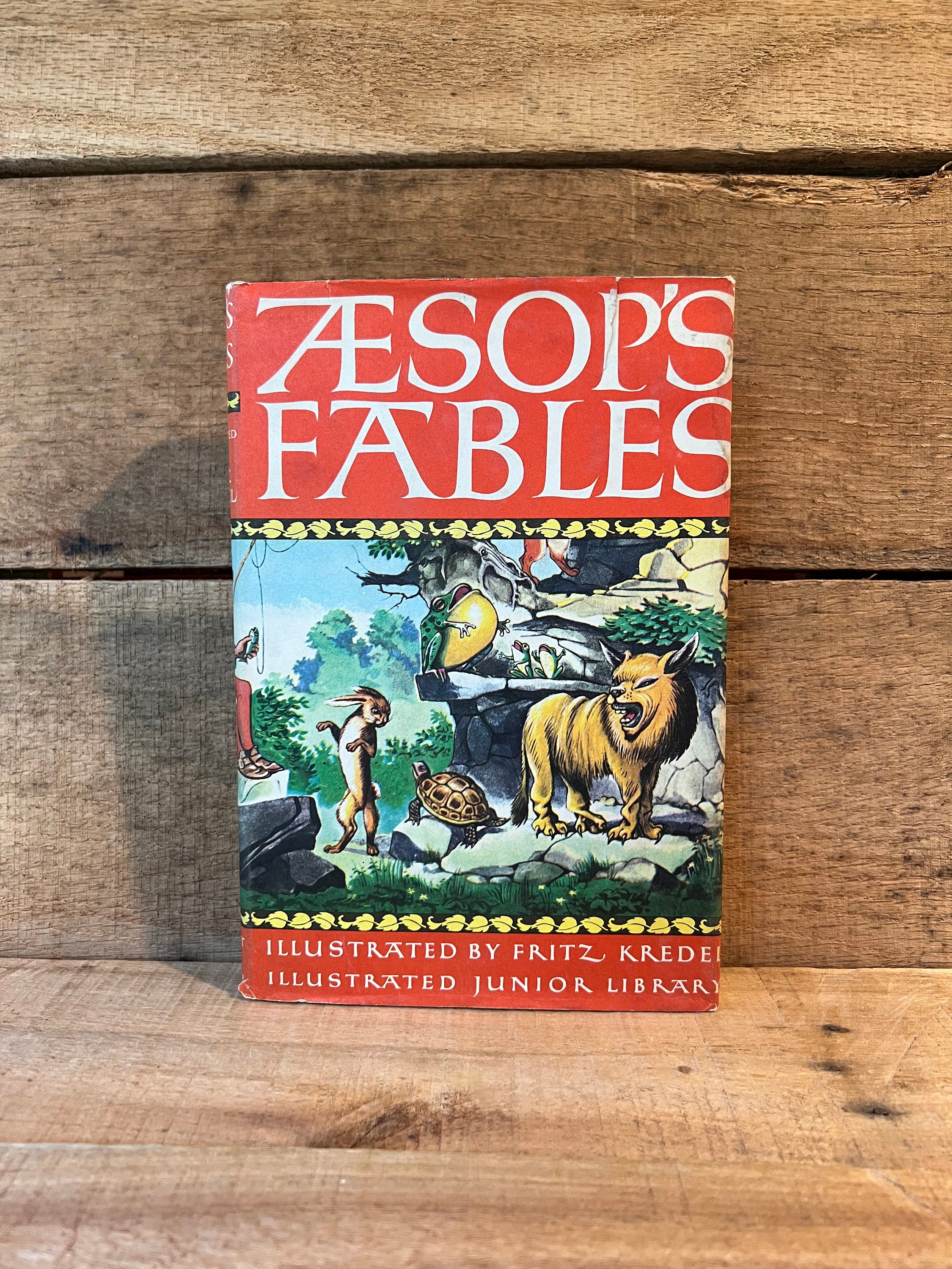 Aesop's Fables Illustrated by Fritz Kredel: With Dust Jacket