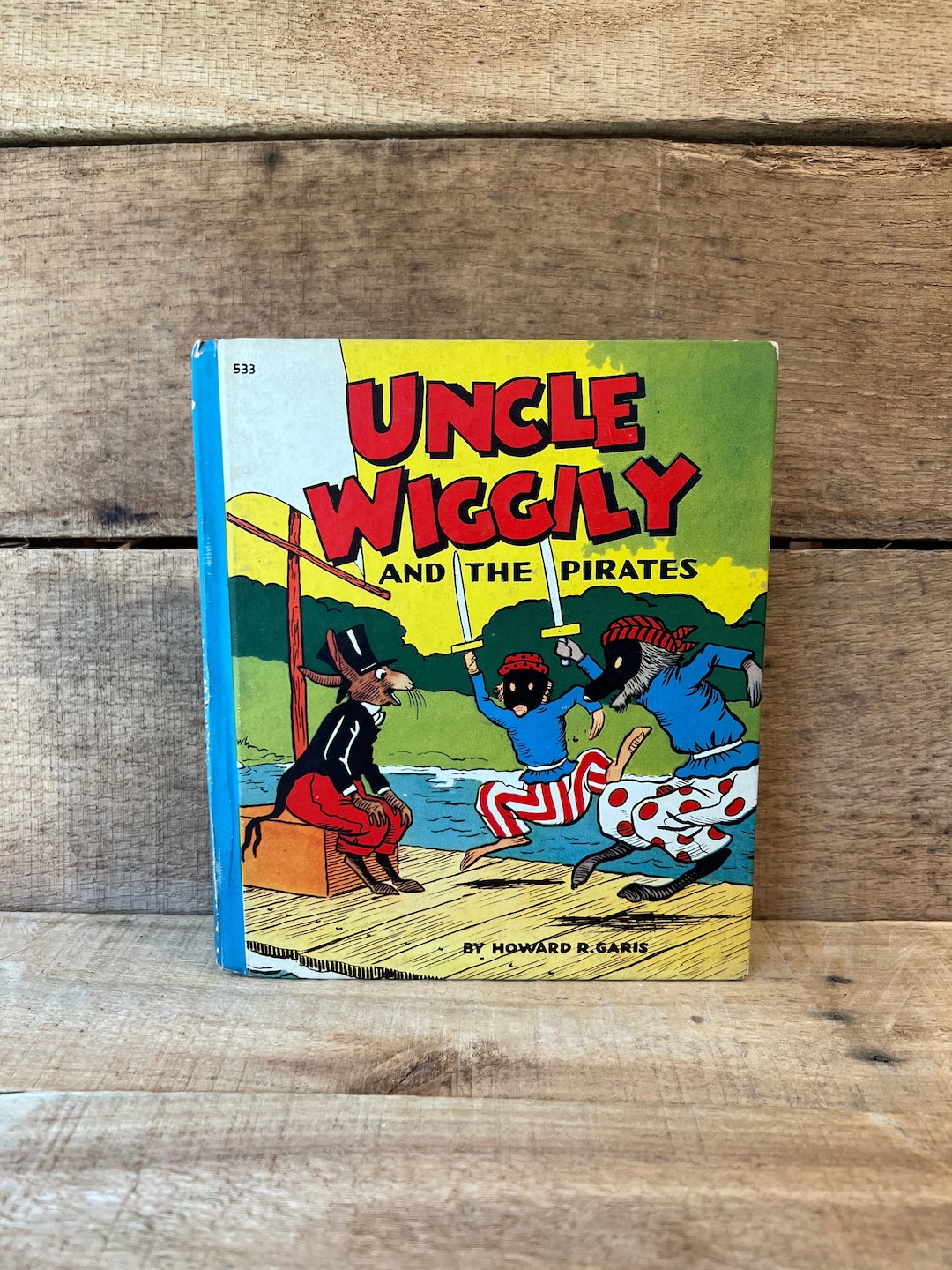 Uncle Wiggily and the Pirates by Howard R. Garis: 1940 - Etsy