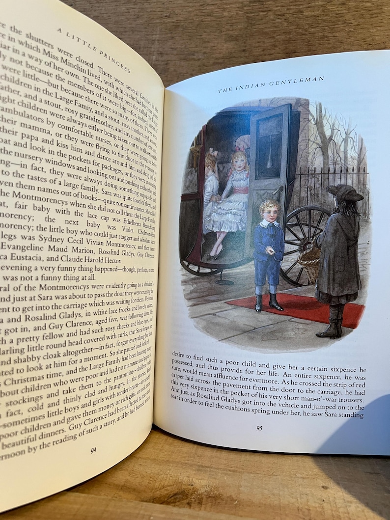 A Little Princess Illustrated by Graham Rust: With Dust Jacket 1989 ...