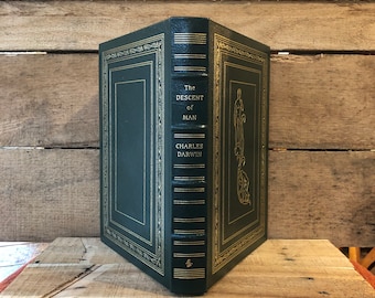 The Descent of Man by Charles Darwin: The Easton Press 1979 Collector's Edition