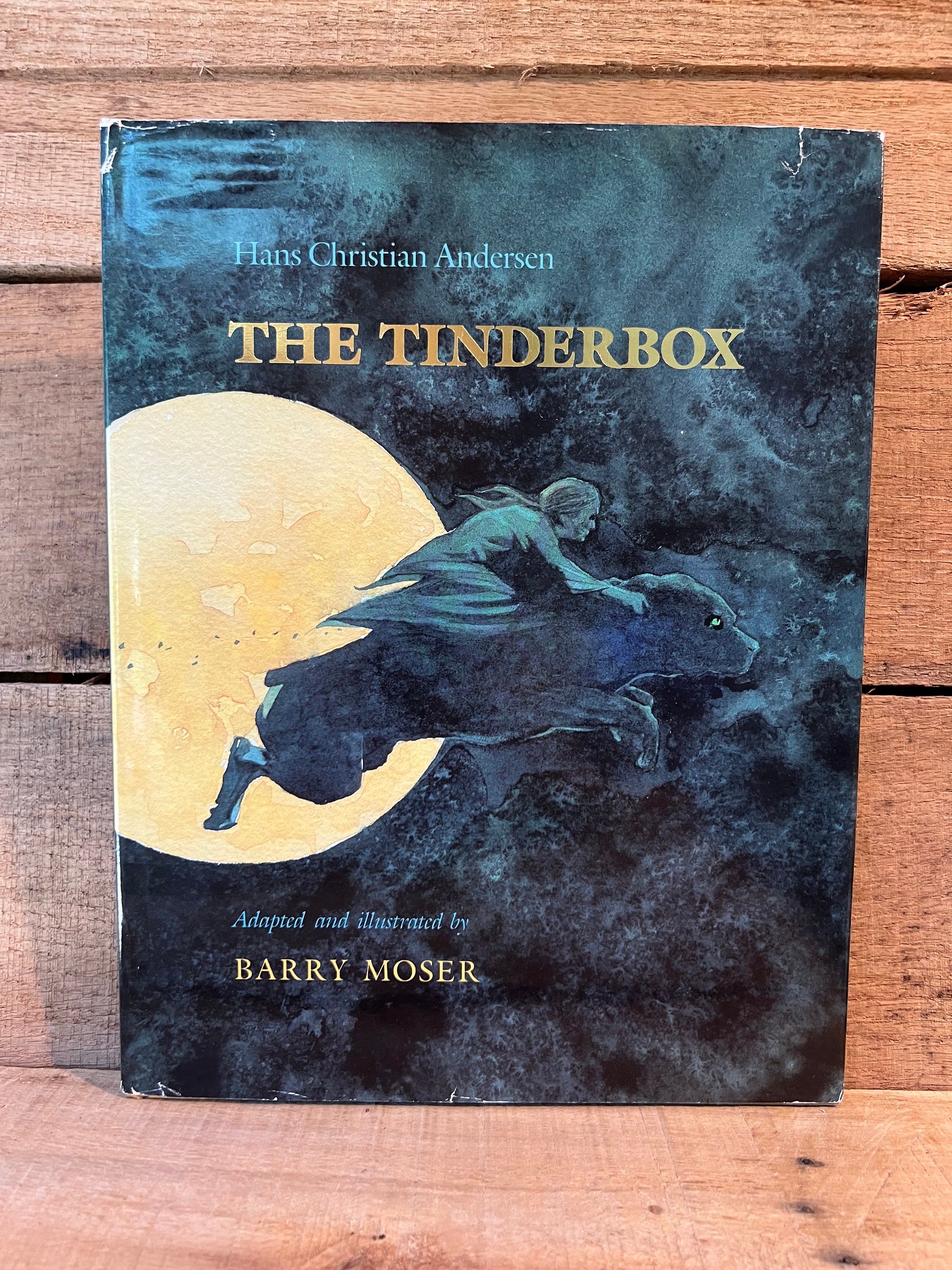 ＊The Tinderbox ＊Andersen＊箱付き・ Copen The Tinderbox, Illustrated by Barry Moser: With Dust Jacket First