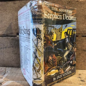 Books About Stephen Decatur The Story of Stephen Decatur Signature Books With Dust Jacket 1954 - Etsy