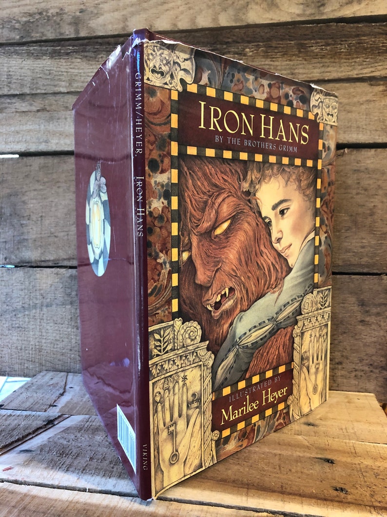 Iron Hans by the Brothers Grimm Illustrated by Marilee Heyer Etsy