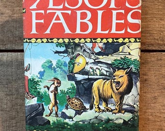 Aesop's Fables Illustrated by Fritz Kredel: With Dust Jacket