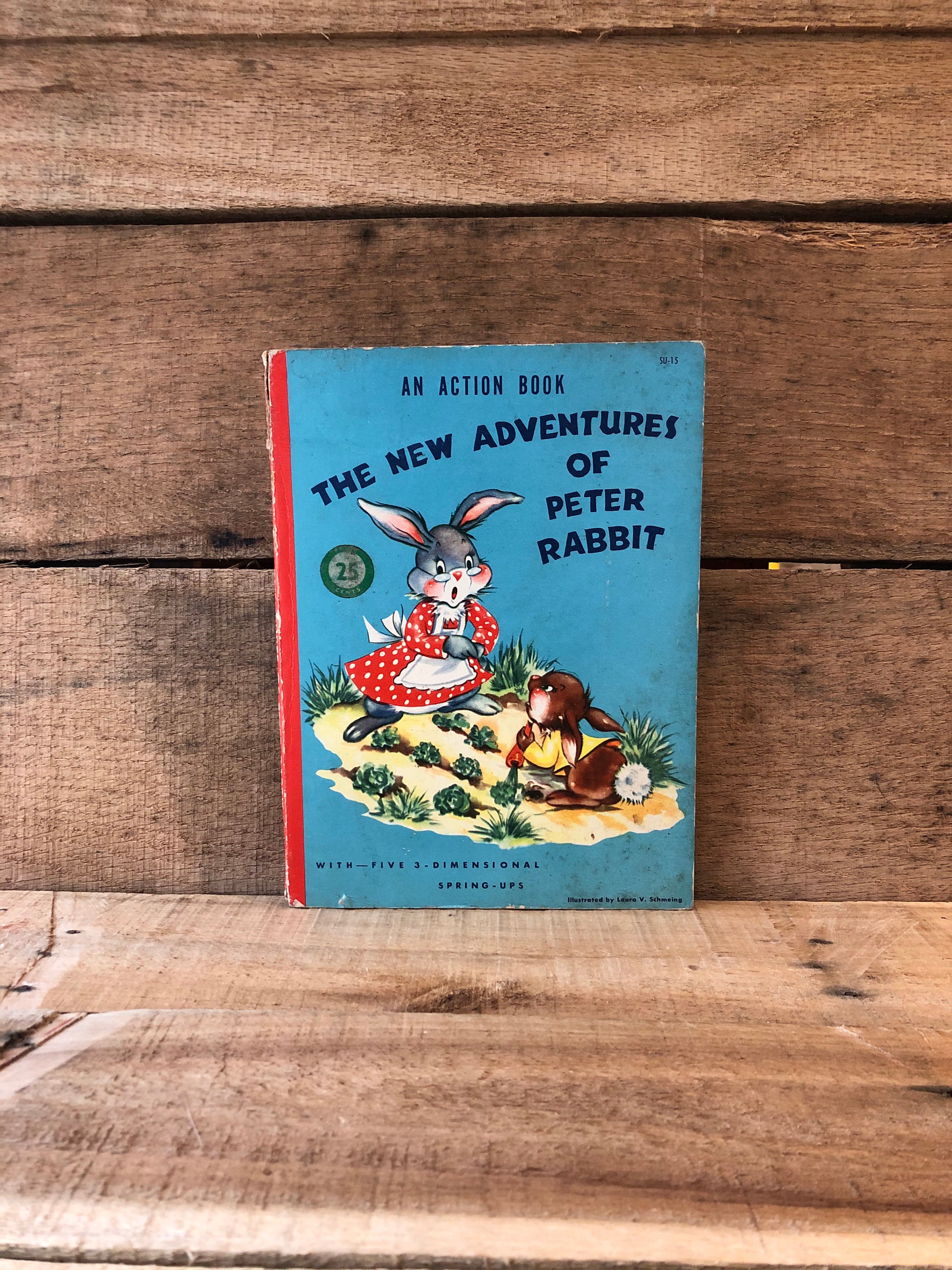 The New Adventures of Peter Rabbit Illustrated by Laura V. | Etsy