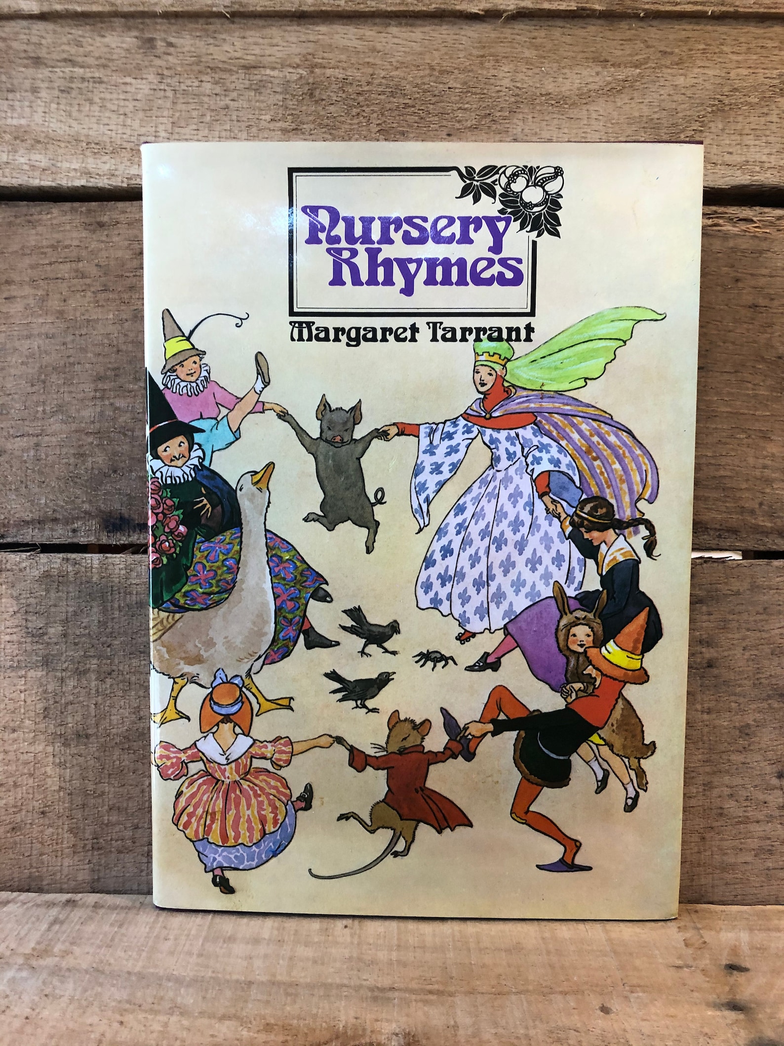 Nursery Rhymes Illustrated by Margaret Tarrant With Dust Etsy