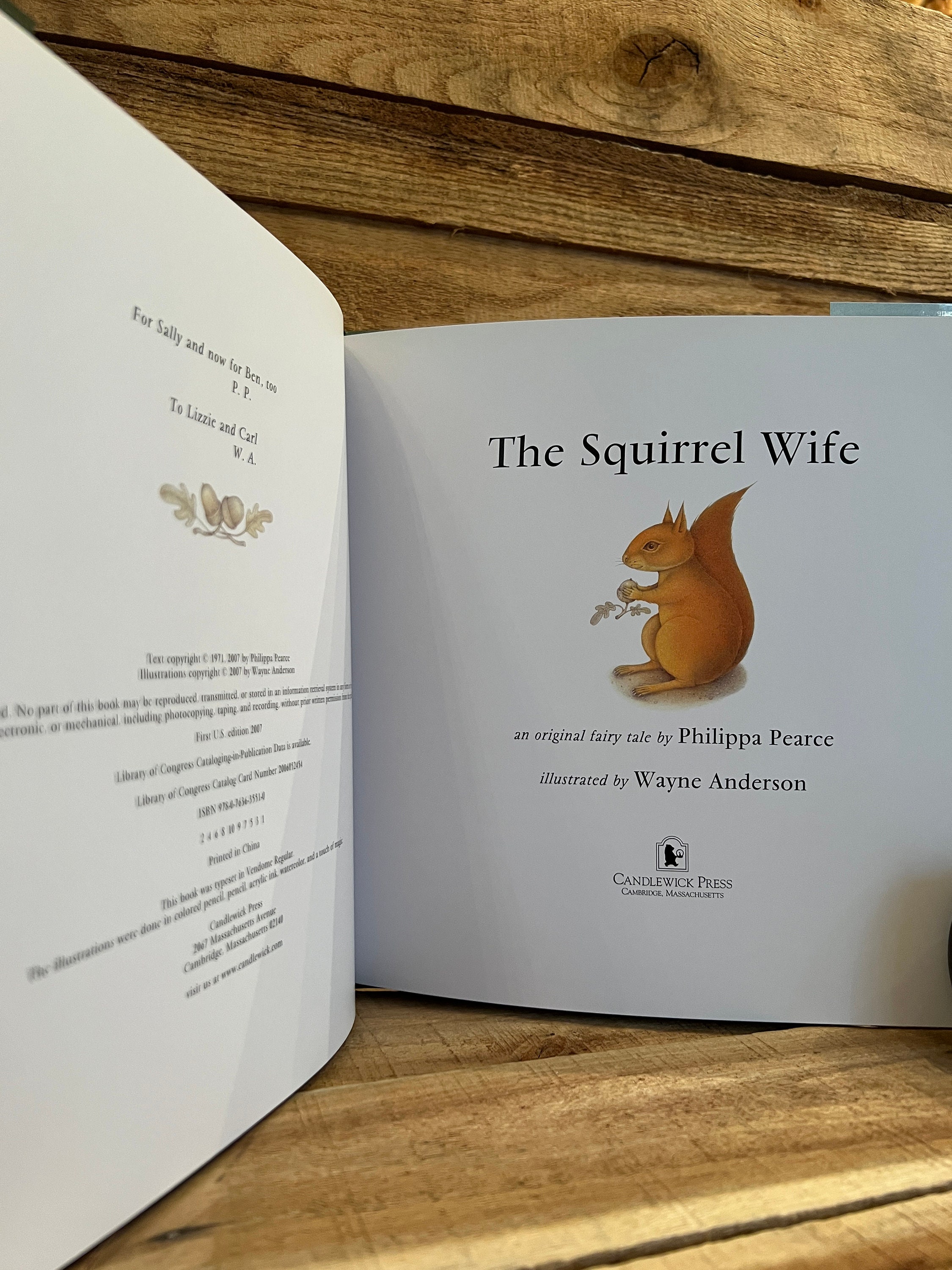 The Squirrel Wife, an Original Fairy Tale by Philippa Pearce