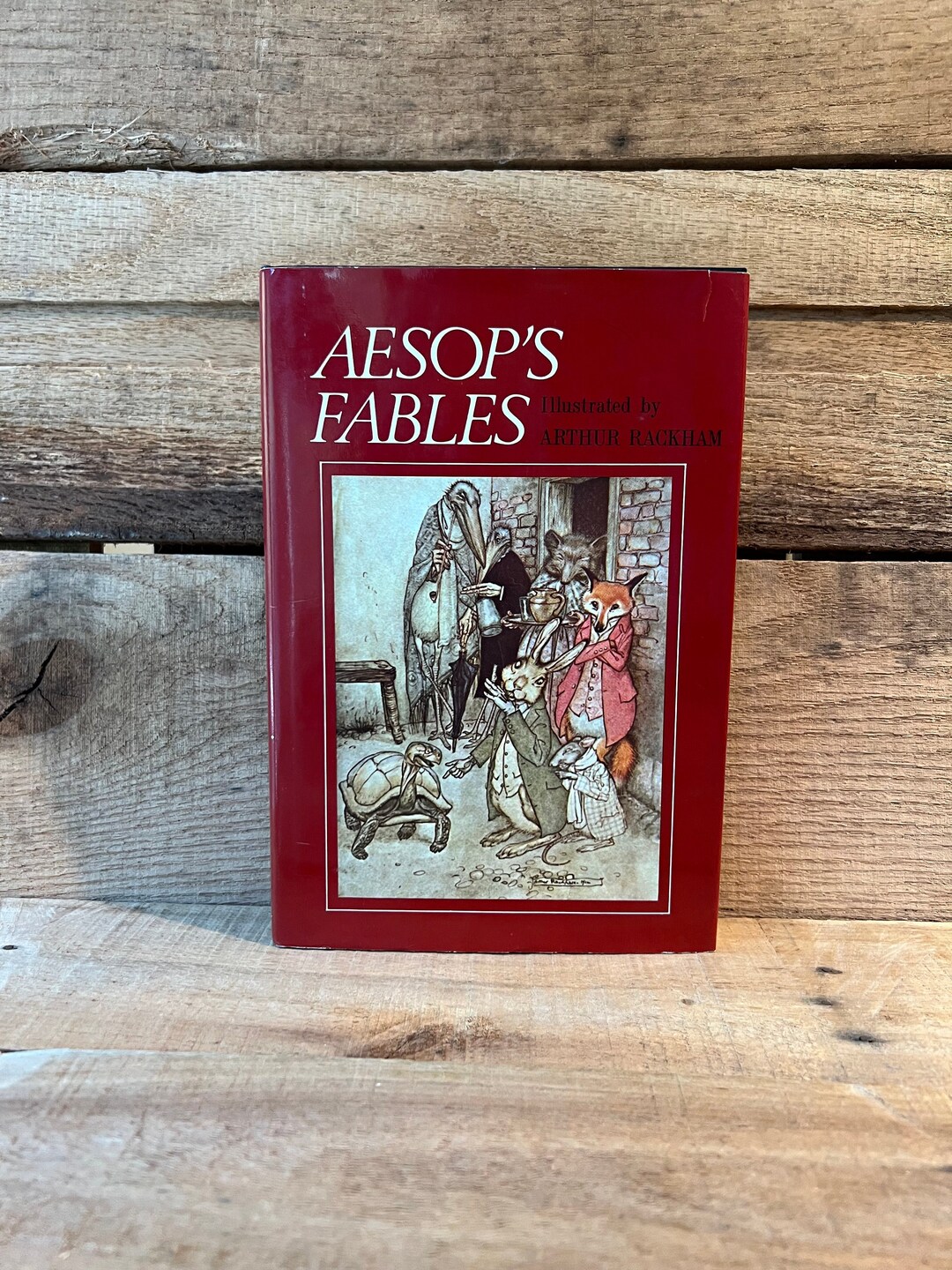 Aesop's Fables Illustrated by Arthur Rackham: With Dust Jacket - Etsy