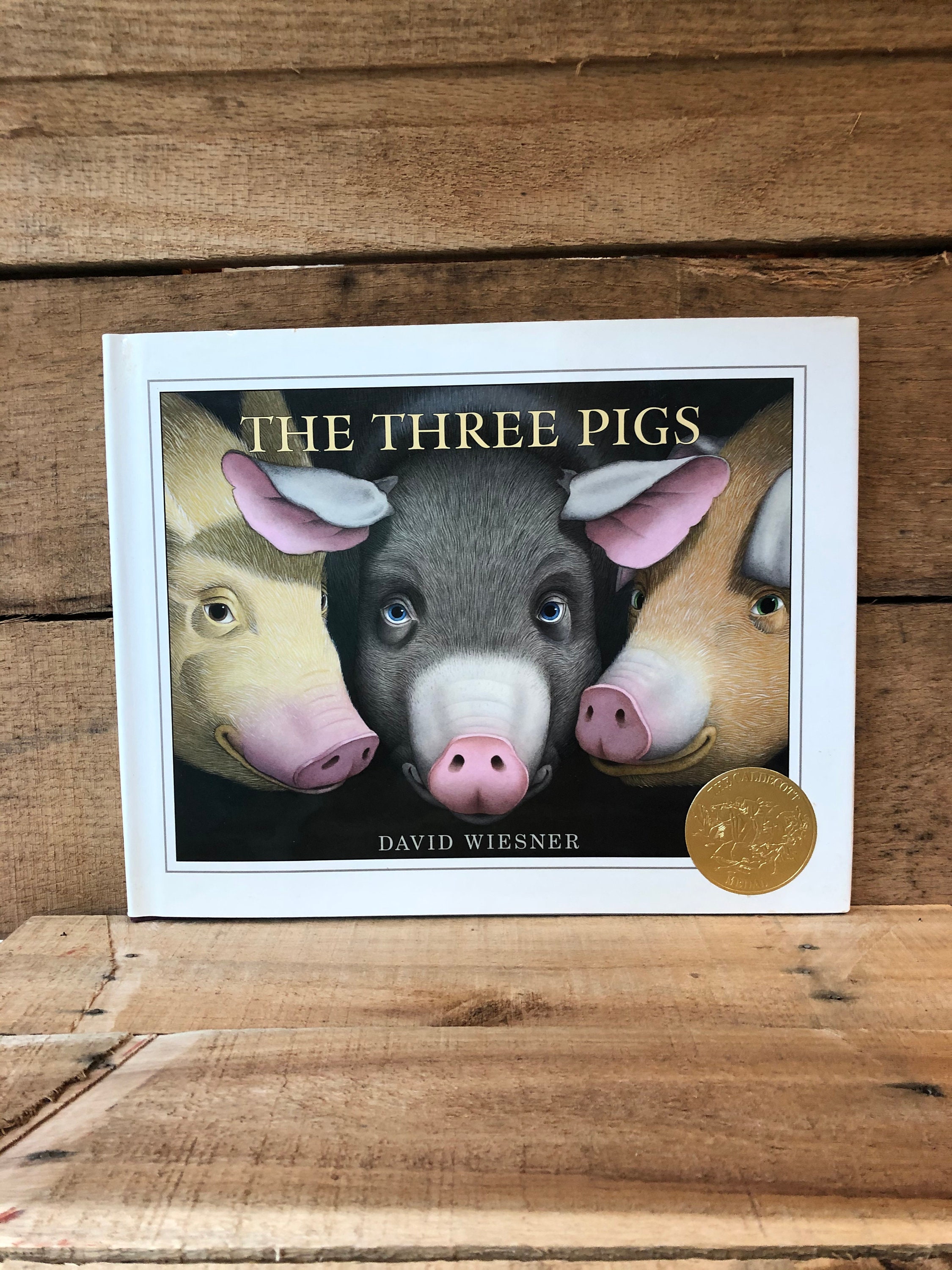 The Three Pigs by David Wiesner: With Dust Jacket 2001 - Etsy