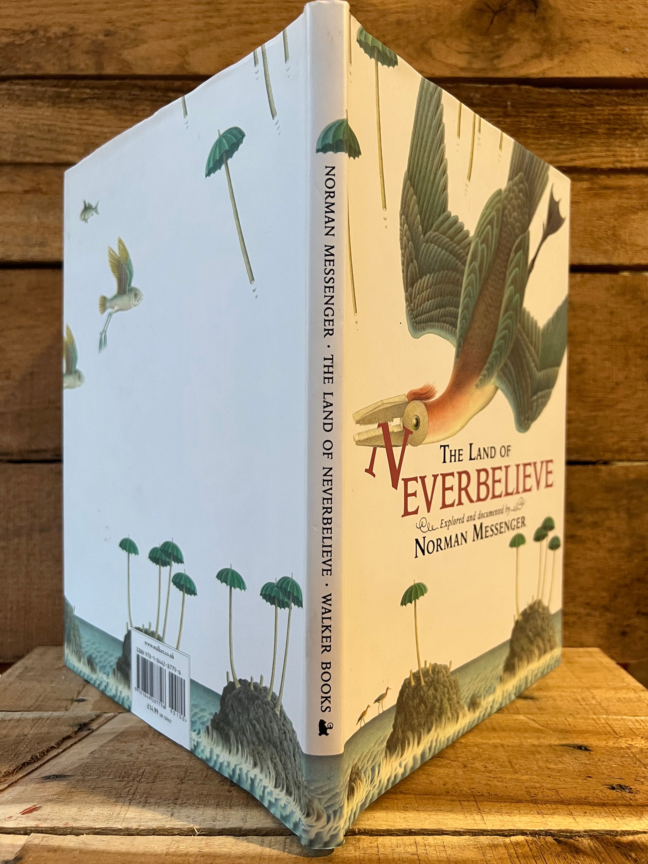 絵本 ノーマン・メッセンジャー THE LAND OF NEVERBELIEVE