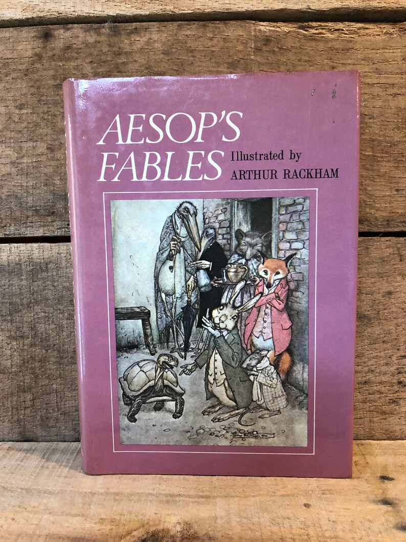 Aesop's Fables Illustrated by Arthur Rackham: With Dust - Etsy