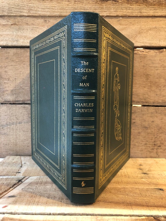 The Descent of Man Charles Darwin the Easton Press 1979 