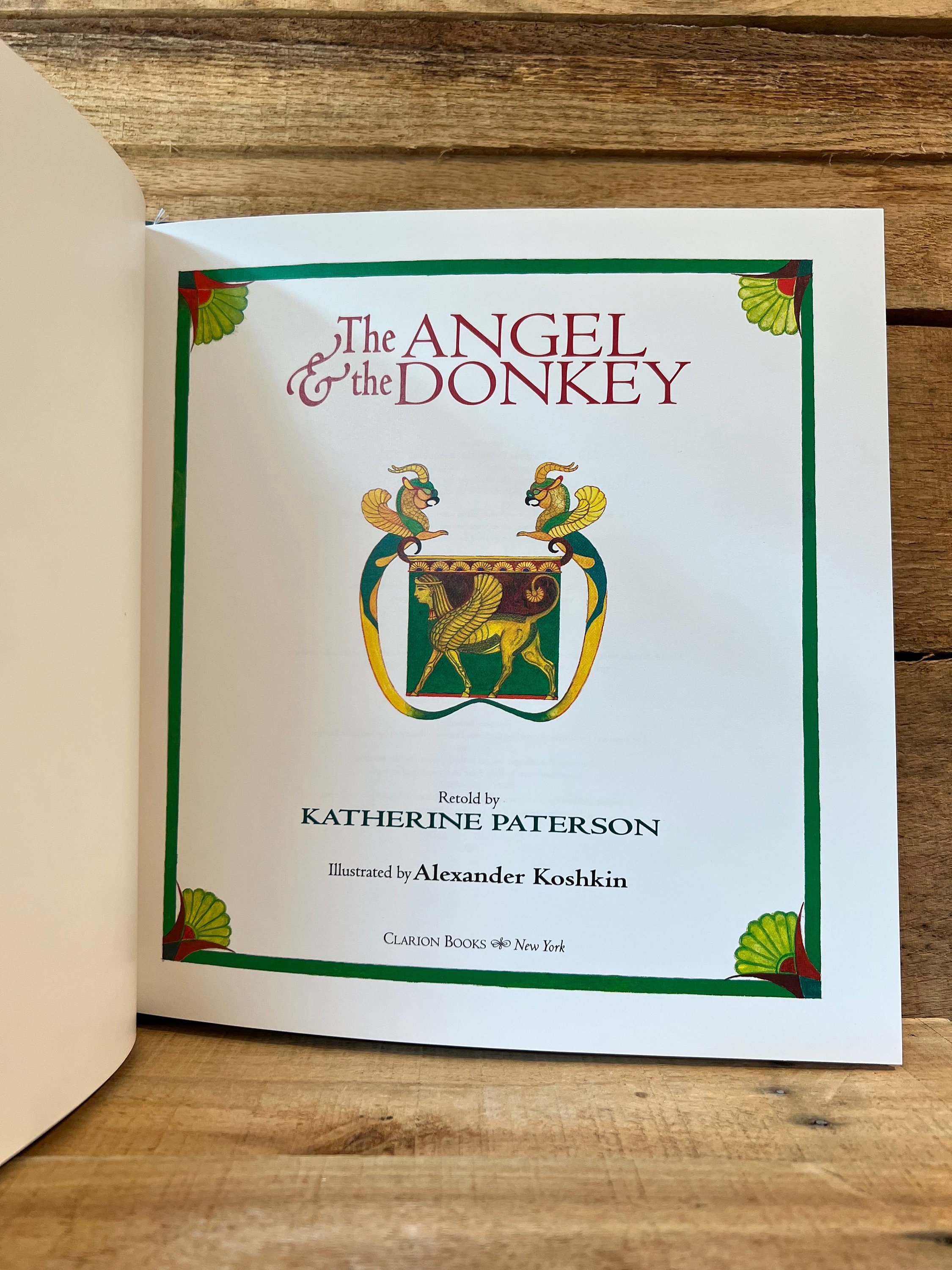 The Angel and the Donkey by Katherine Paterson, Illustrated by