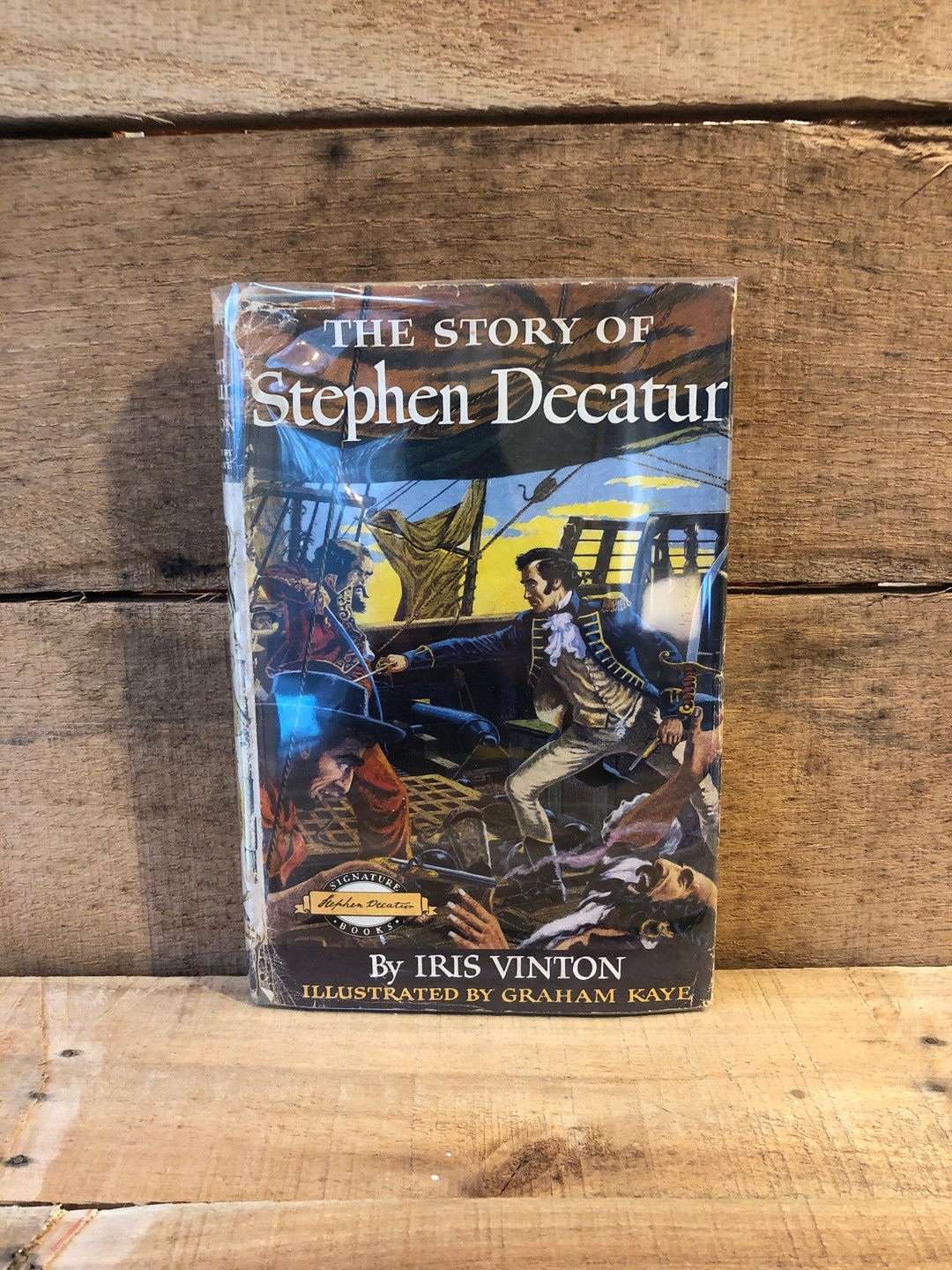 Books About Stephen Decatur The Story of Stephen Decatur Signature Books With Dust Jacket 1954 - Etsy