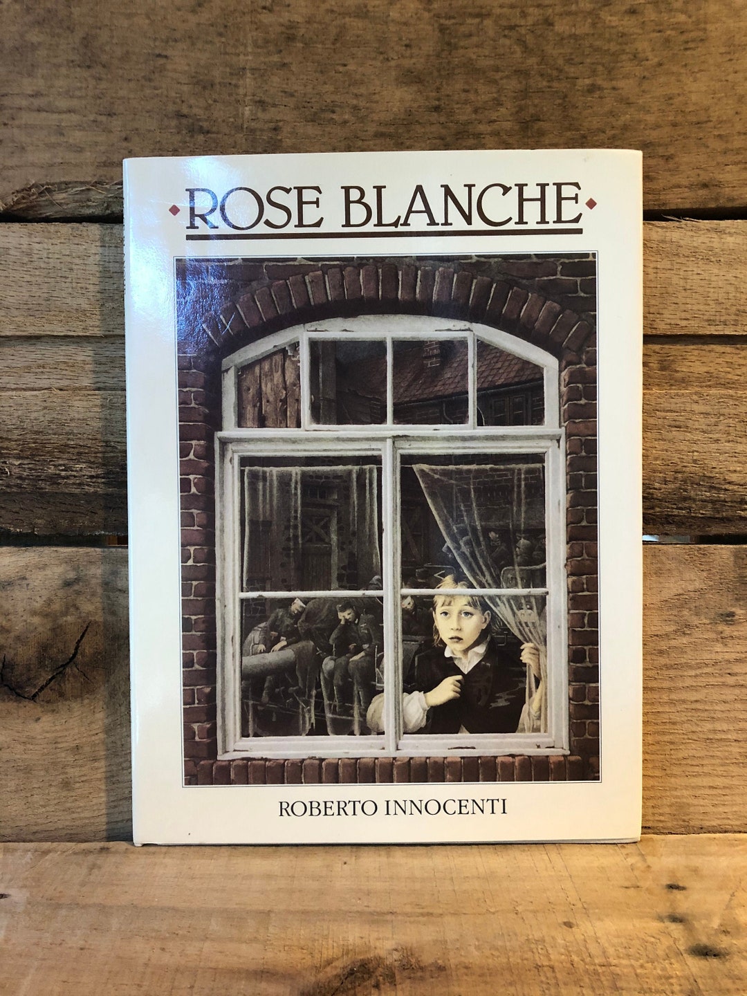 Rose Blanche by Roberto and Innocenti With Dust Jacket 1990 Etsy