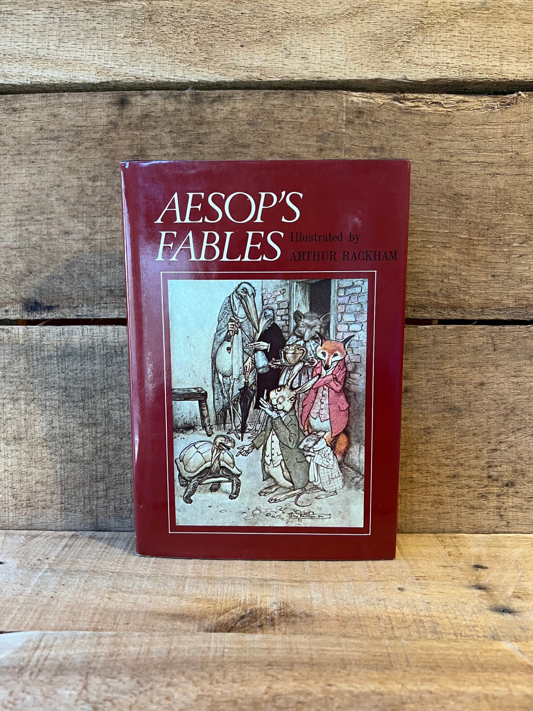 Aesop's Fables Illustrated by Arthur Rackham: With Dust Jacket - Etsy
