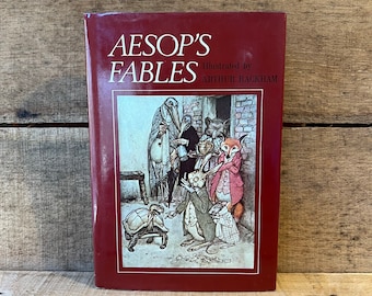 Aesop's Fables Illustrated by Arthur Rackham: with Dust Jacket