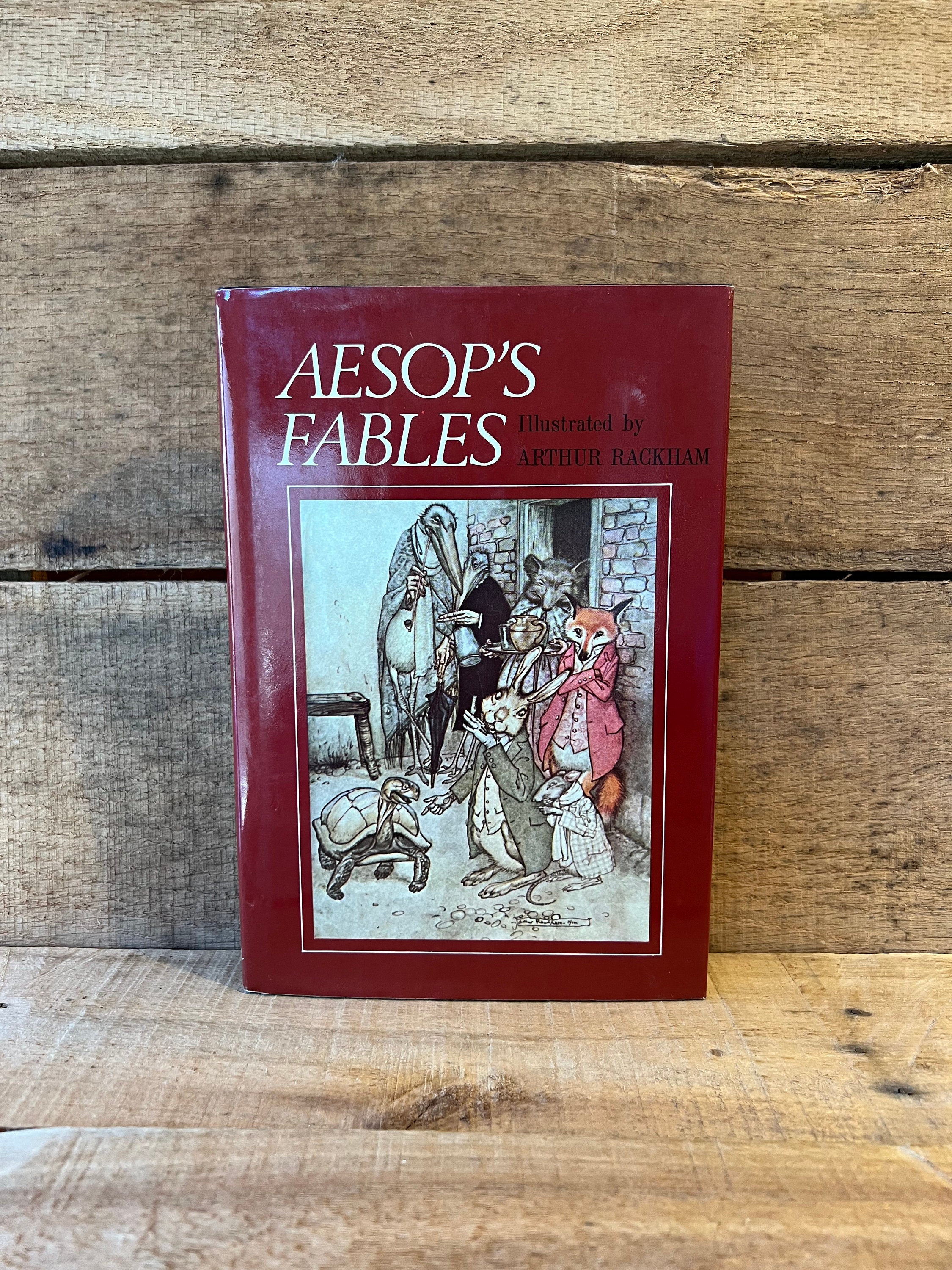 Aesop's Fables Illustrated by Arthur Rackham: With Dust