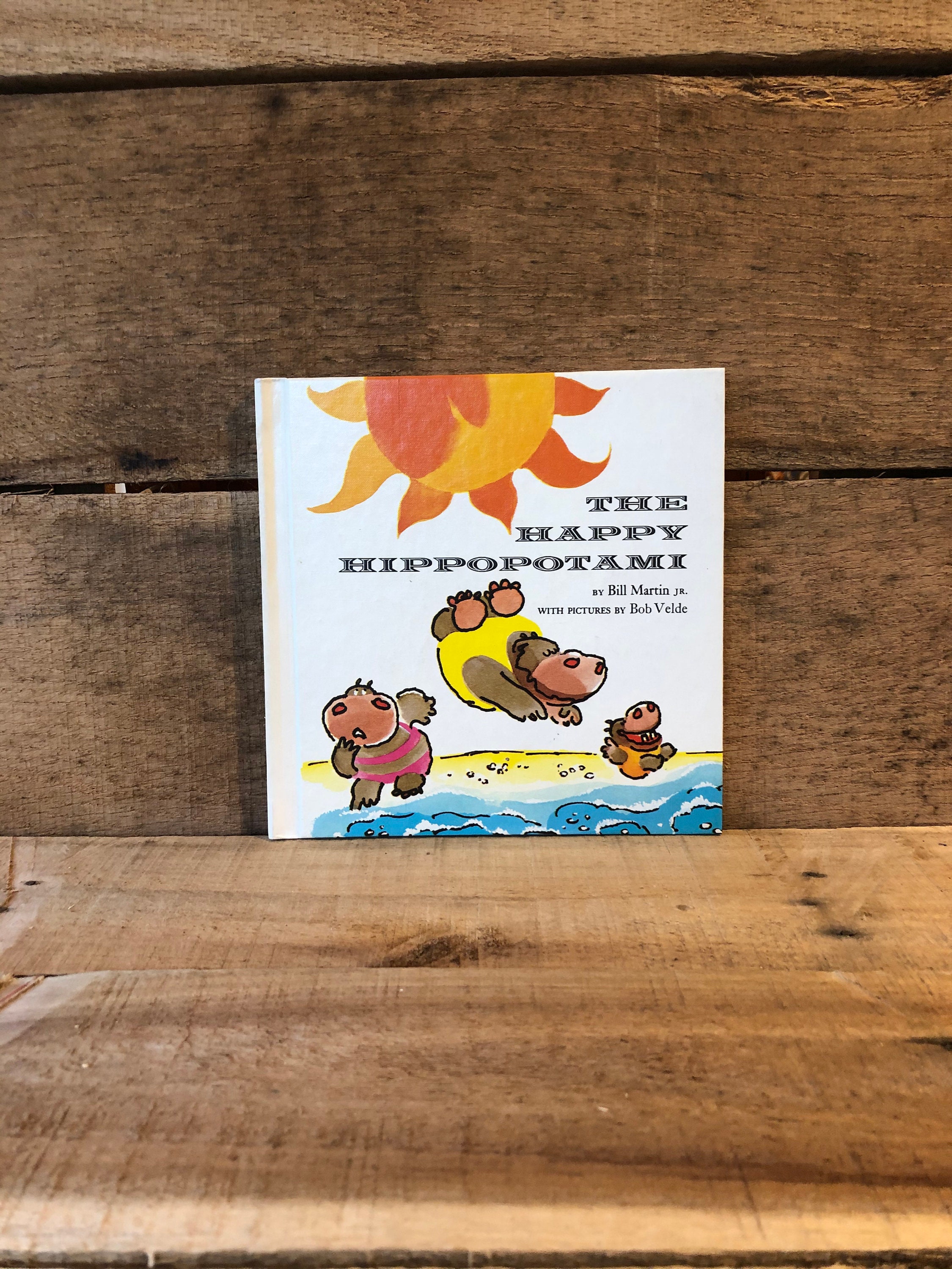 The Happy Hippopotamiby Bill Martin Jr. Illustrated by Bob - Etsy The Happy Hippopotamiby Bill Martin Jr. Illustrated by Bob - Etsy