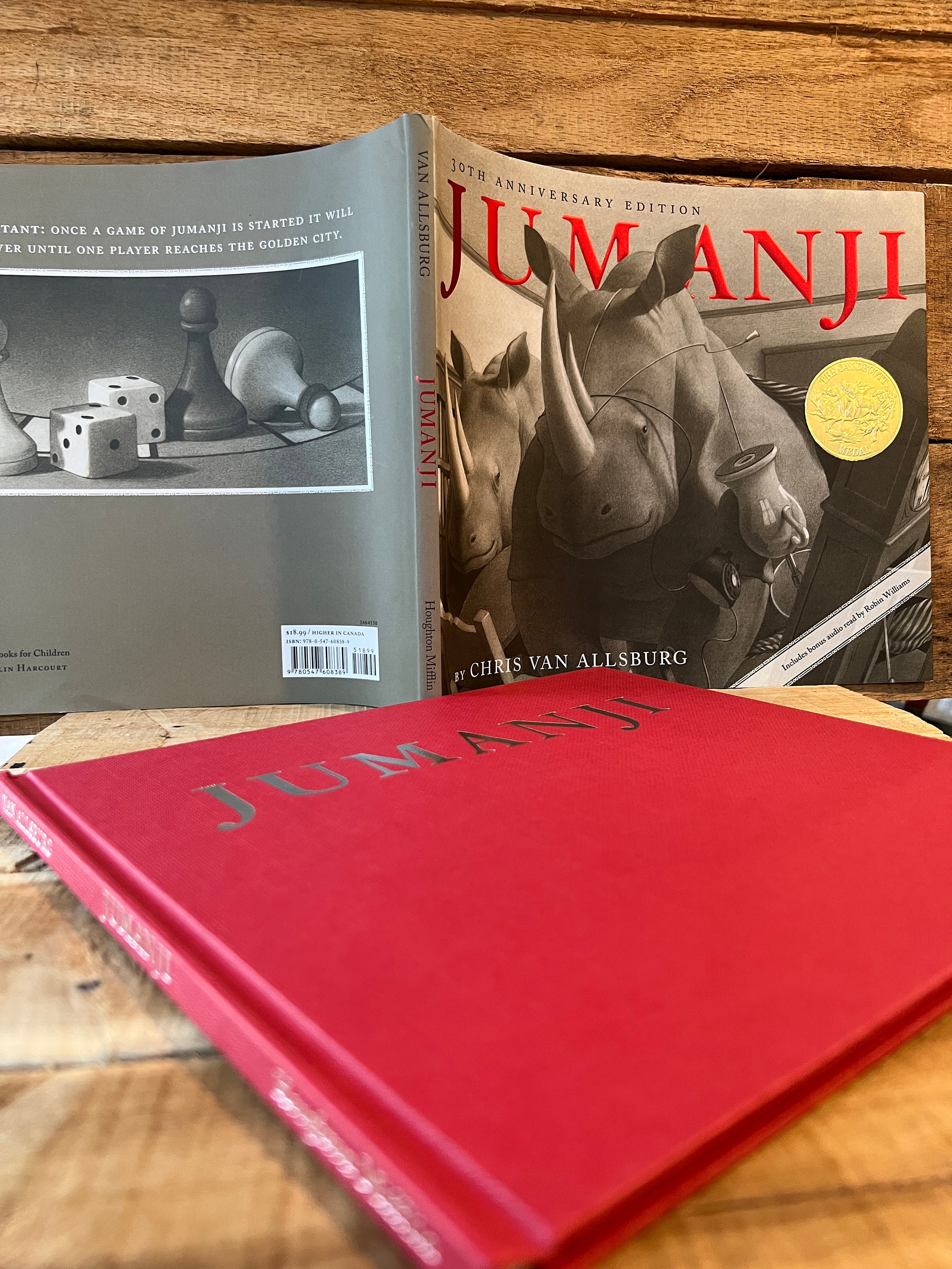Jumanji by Chris Van Allsburg- Thirtieth Anniversary Edition: With