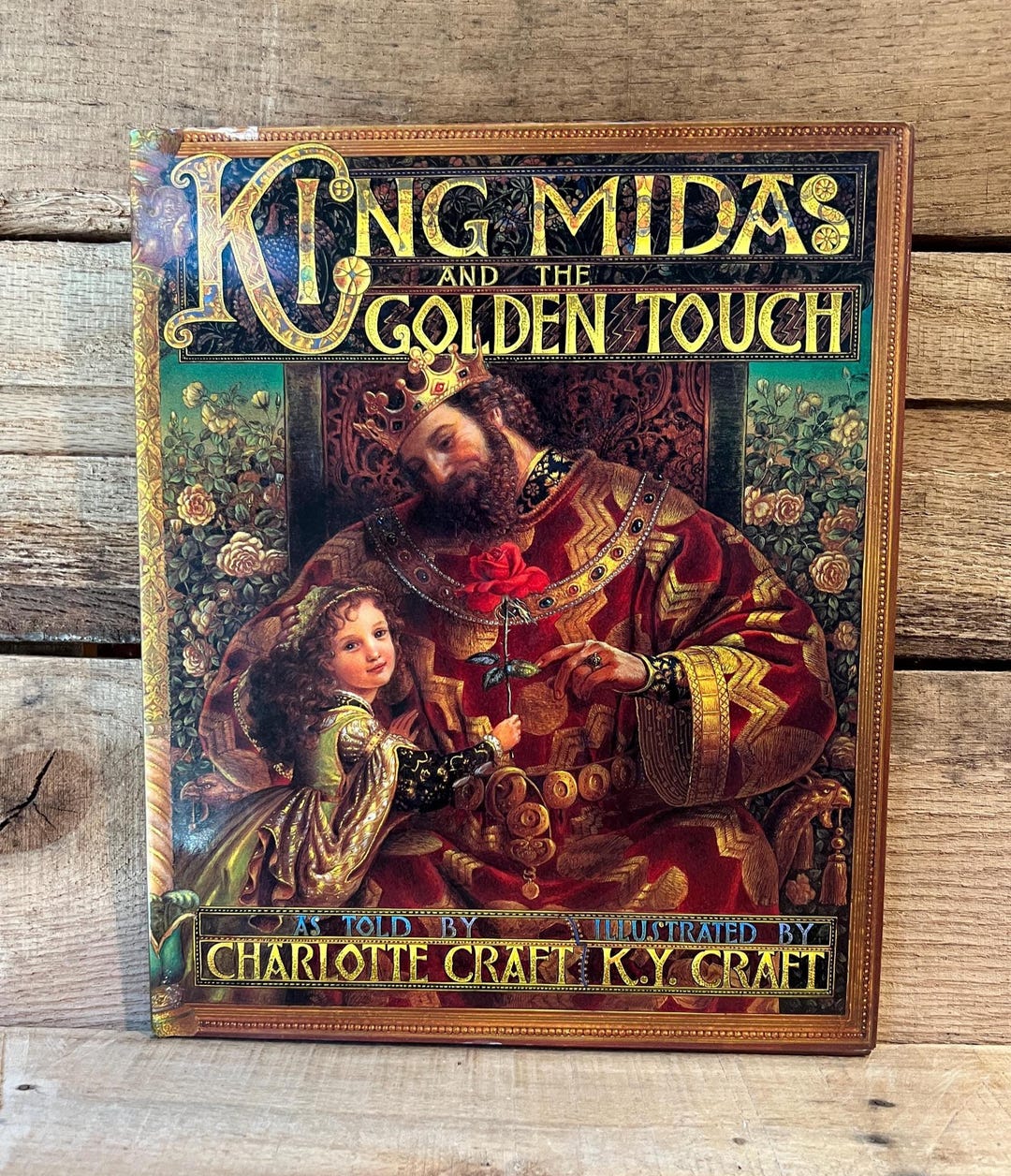 King Midas and the Golden Touch Illustrated by K. Y. Craft: With Dust ...