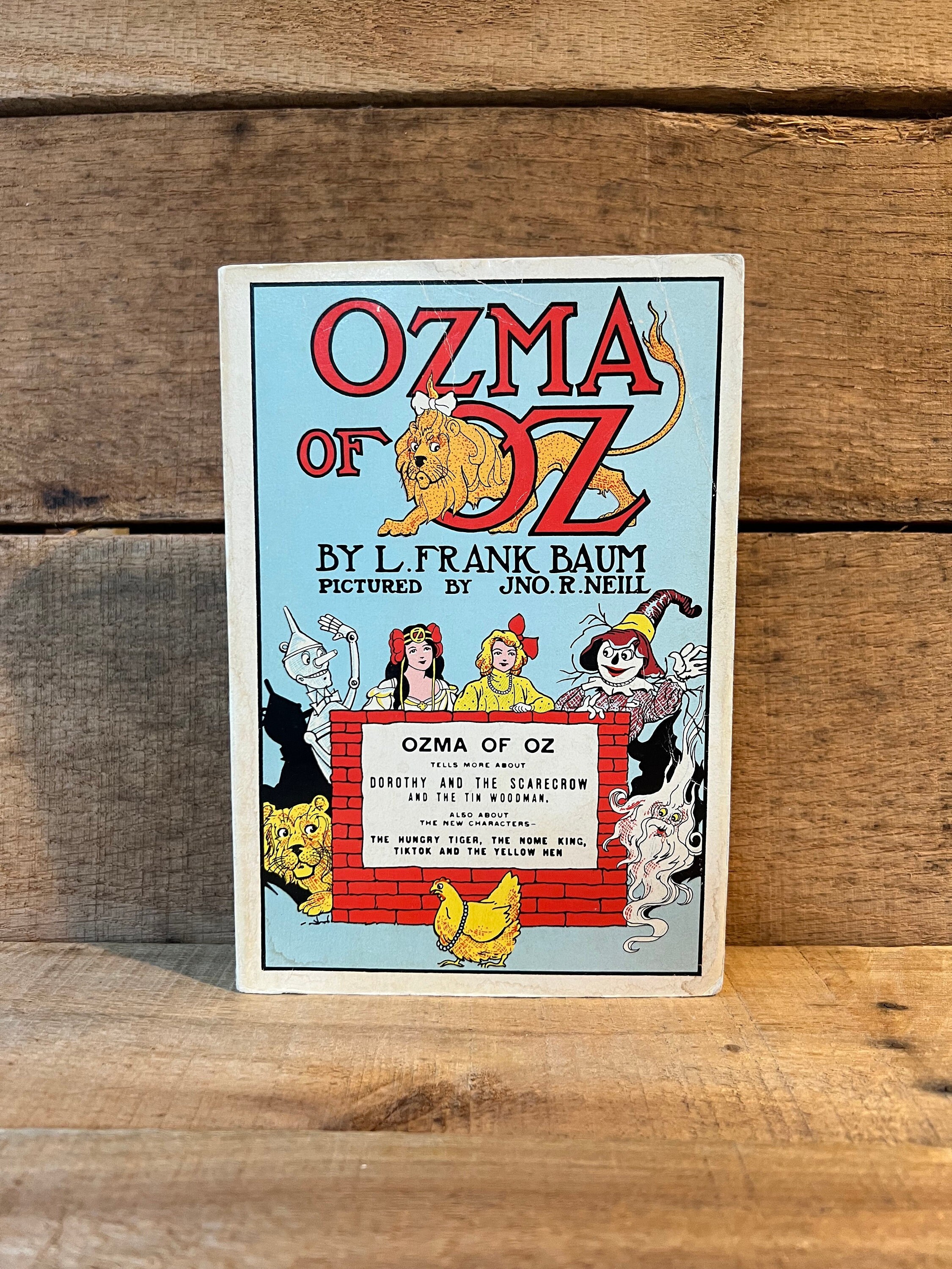 Ozma of Oz by L. Frank Baum: Paperback - Etsy