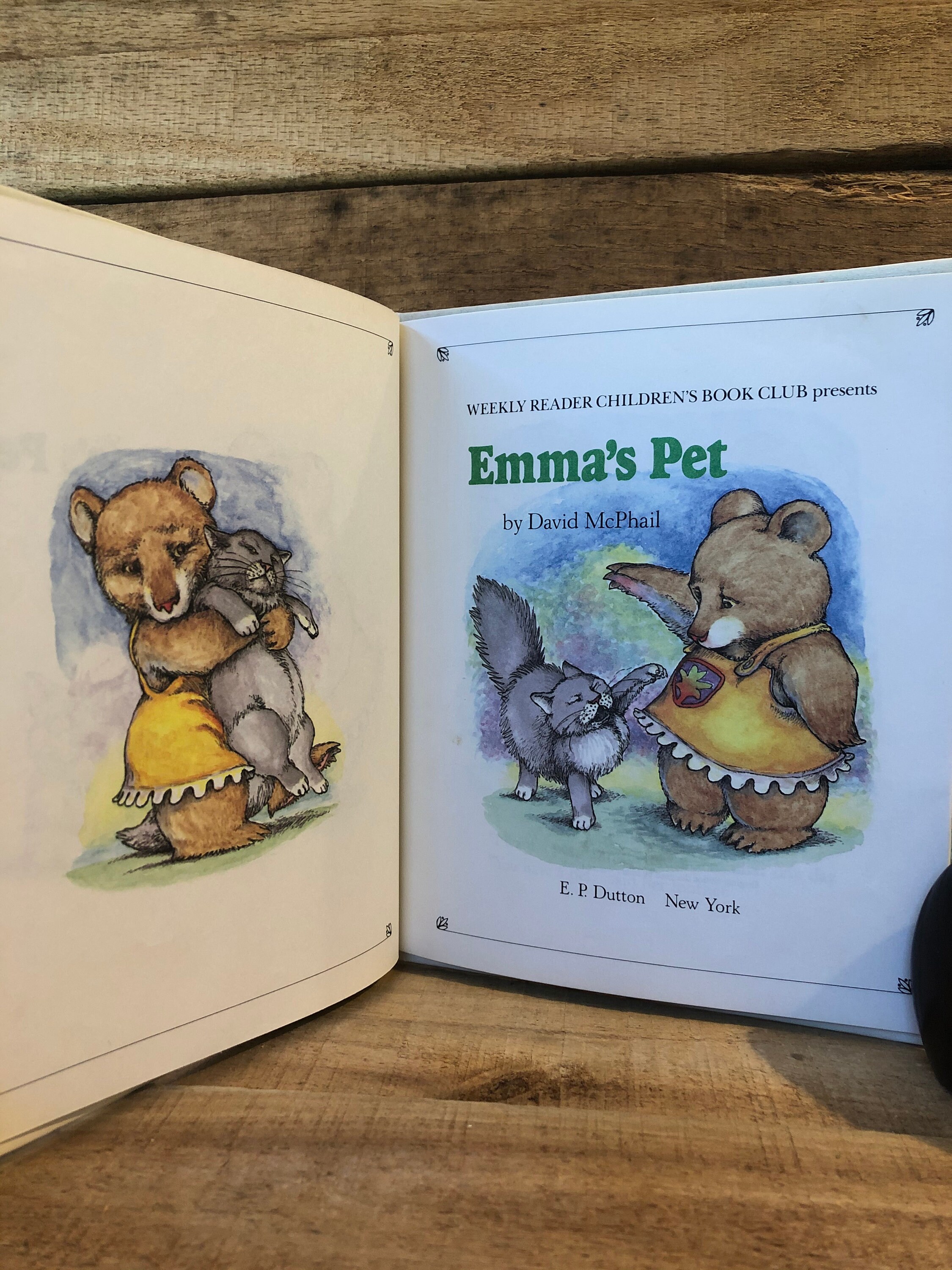 【匿名配送】Emma's Pet　デイビット・M・マクファイル　絵本　洋書　英語 匿名配送】Emma´s Pet デイビット・M・マクファイル 絵本 洋書 英語