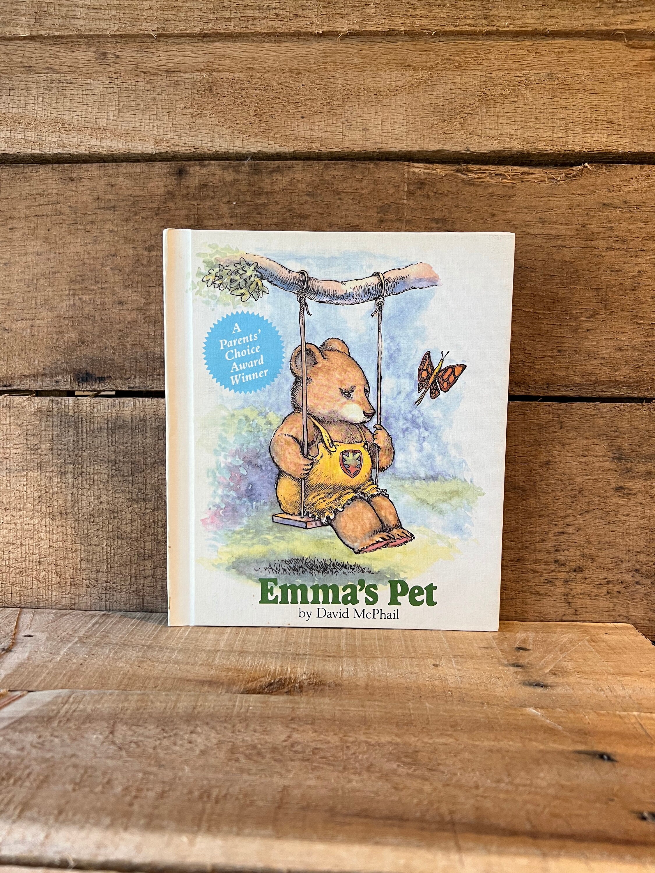 Emma's Pet by David Mcphail: Weekly Reader 1985 - Etsy