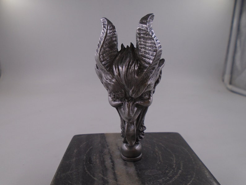 Krampus Baphomet Satan Hotrod Car Hood Ornament Etsy