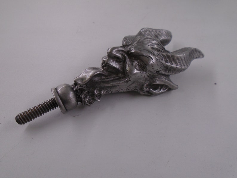 Krampus Baphomet Satan Hotrod Car Hood Ornament Etsy