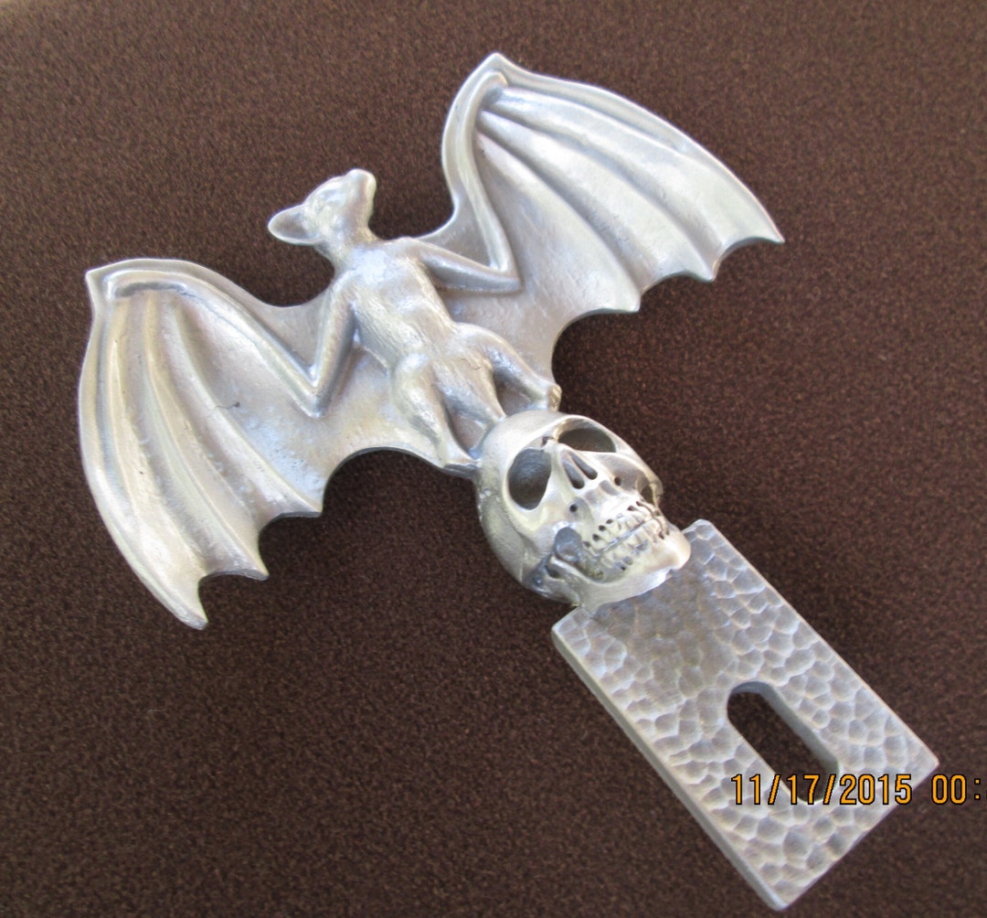 Halloween Bat Lcense Plate Sublmaton Kawa Bat Lcense - Etsy