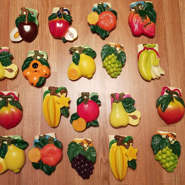 Fruit Wall Planters / Bud Vases