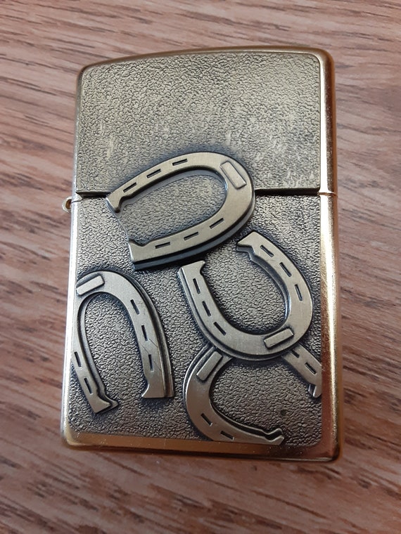 Rare Horseshoe Zippo Lighter Etsy