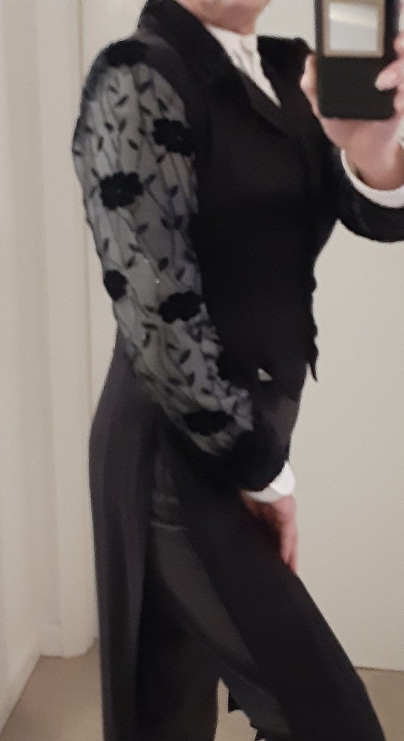 Boho Tuxedo Style Jacket - image 5