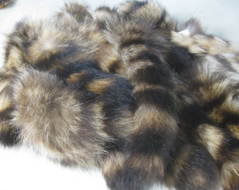 Raccoon Tails - Tail only or with a Keychain