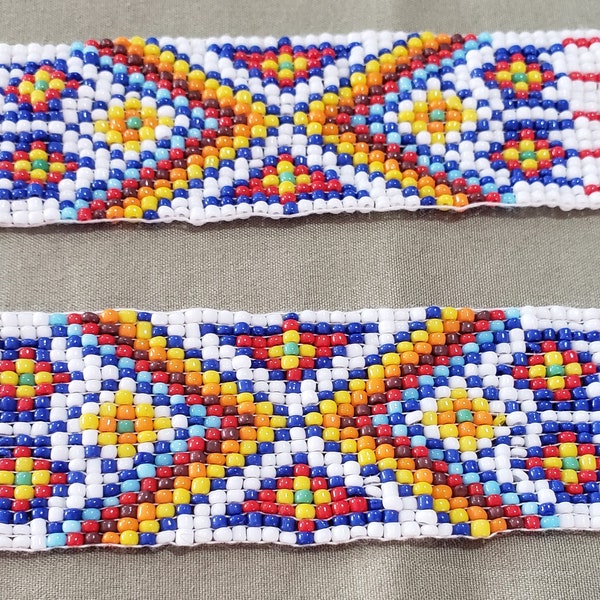 Beaded Strips - Bead Work, Craft, Non-Native, Sew On, 20"x1.25"