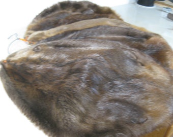 Tanned Beaver (Canadian) Hides / Pelts