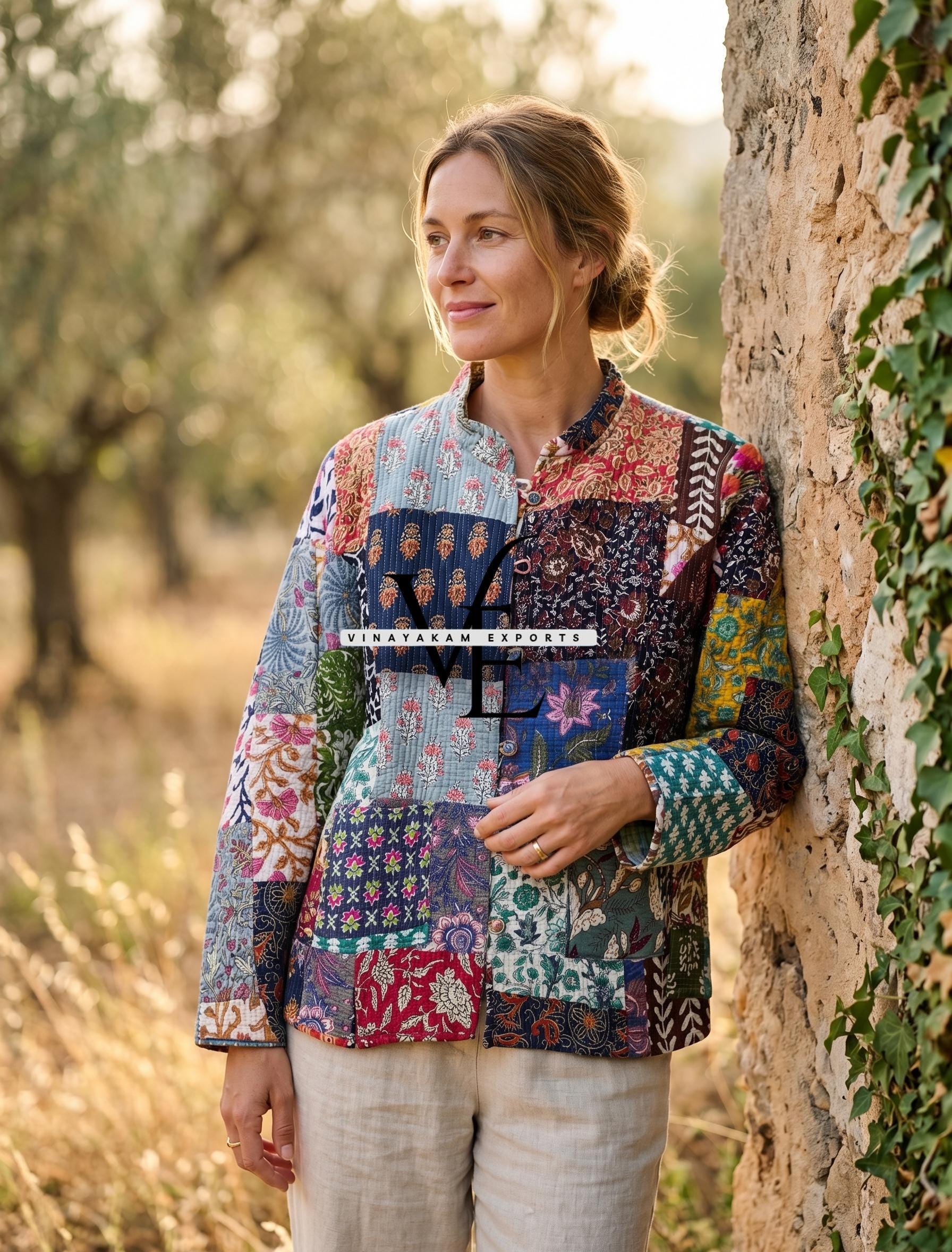 Kantha jackets - Etsy 日本